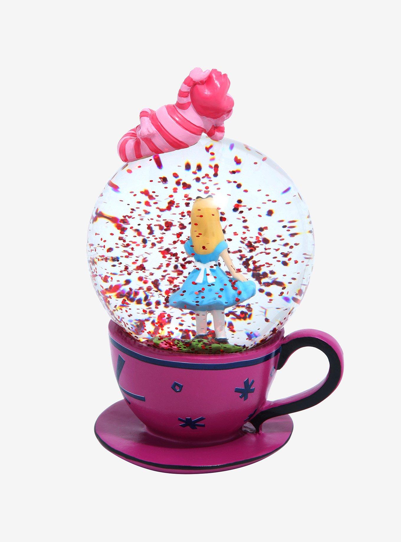 Disney Alice in Wonderland Teacup Snow Globe, , alternate
