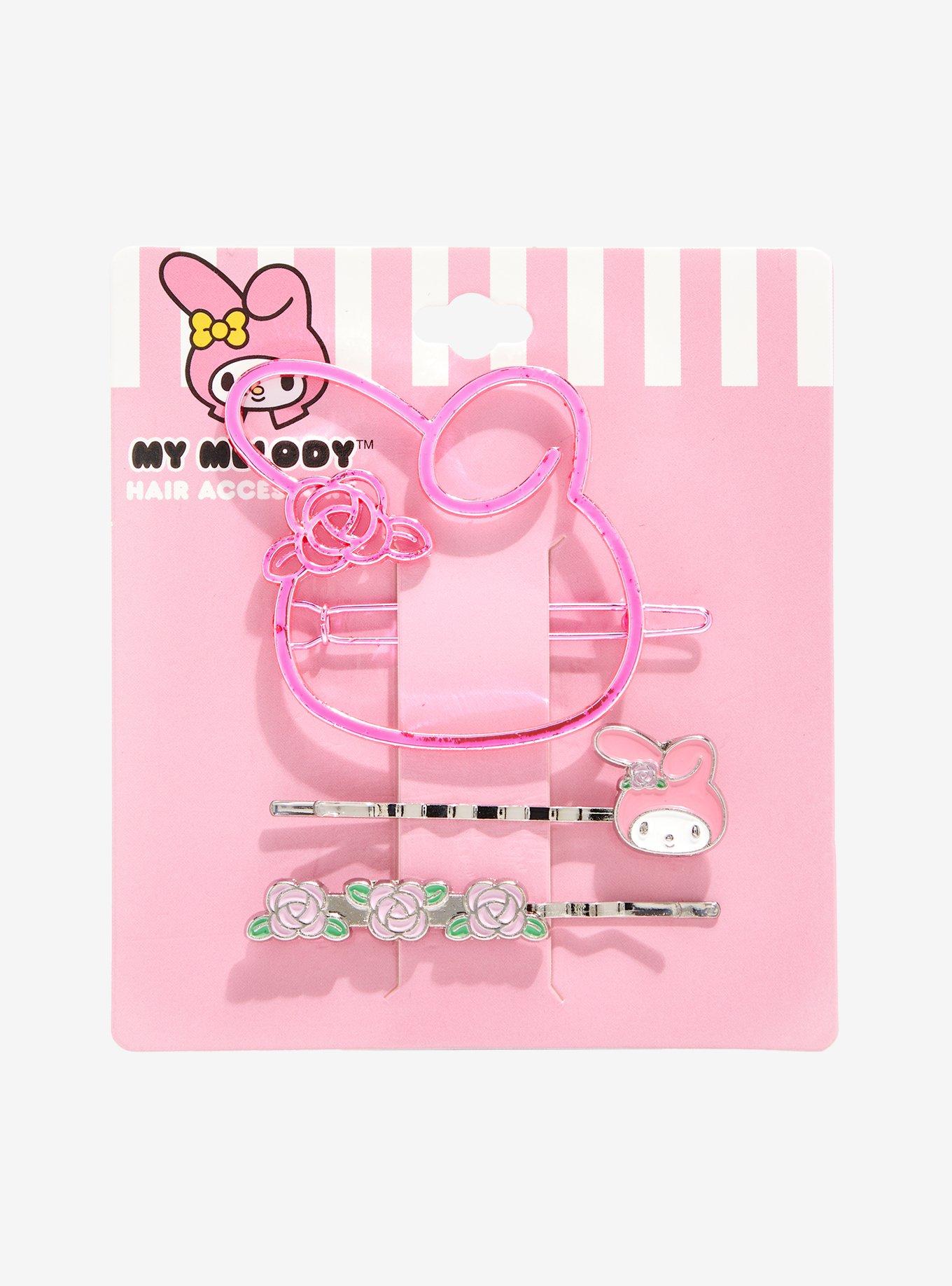 Sanrio My Melody Floral Hair Clip Set - BoxLunch Exclusive, , alternate