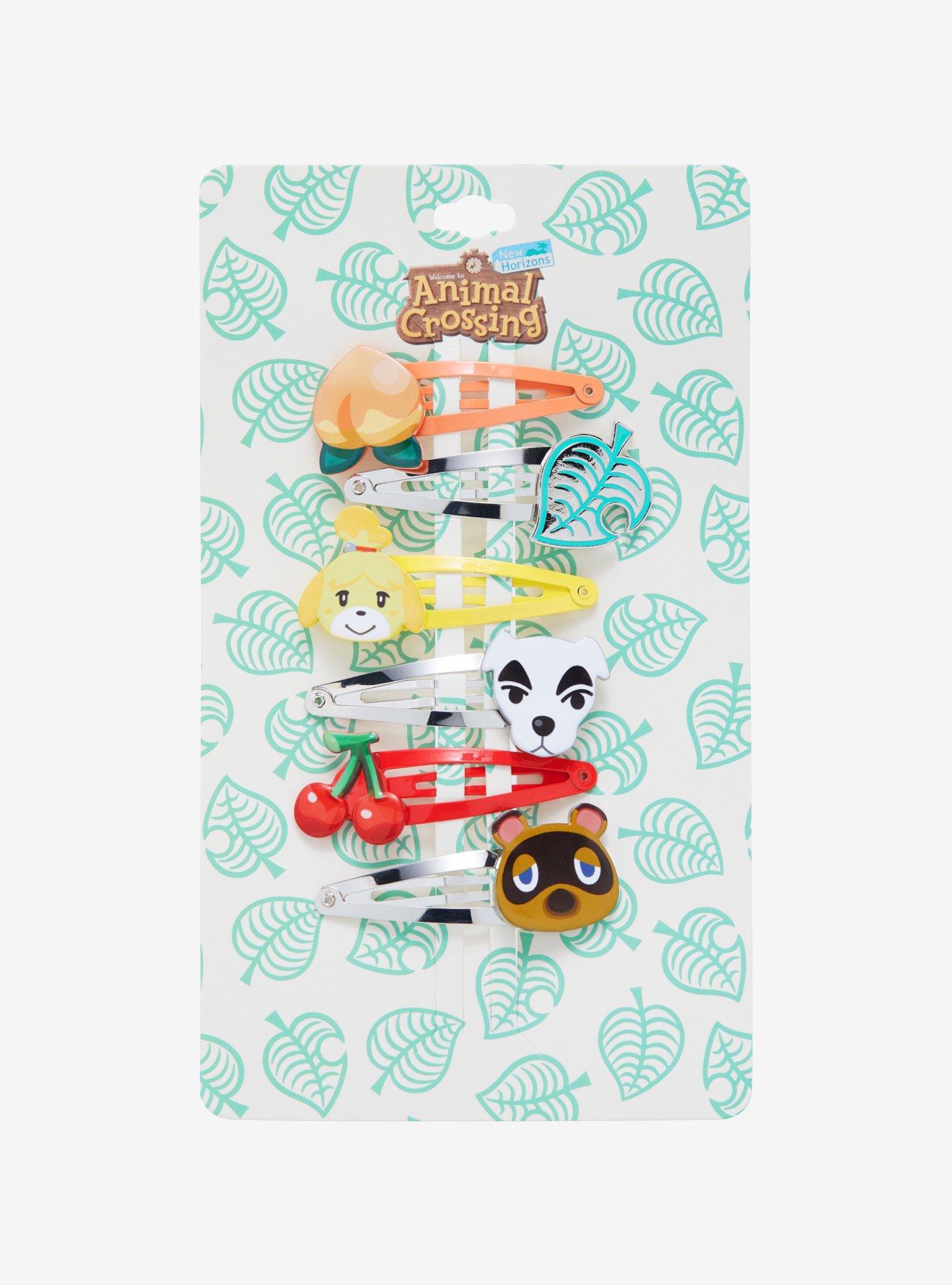Nintendo Animal Crossing: New Horizons Hair Clip Set, , alternate