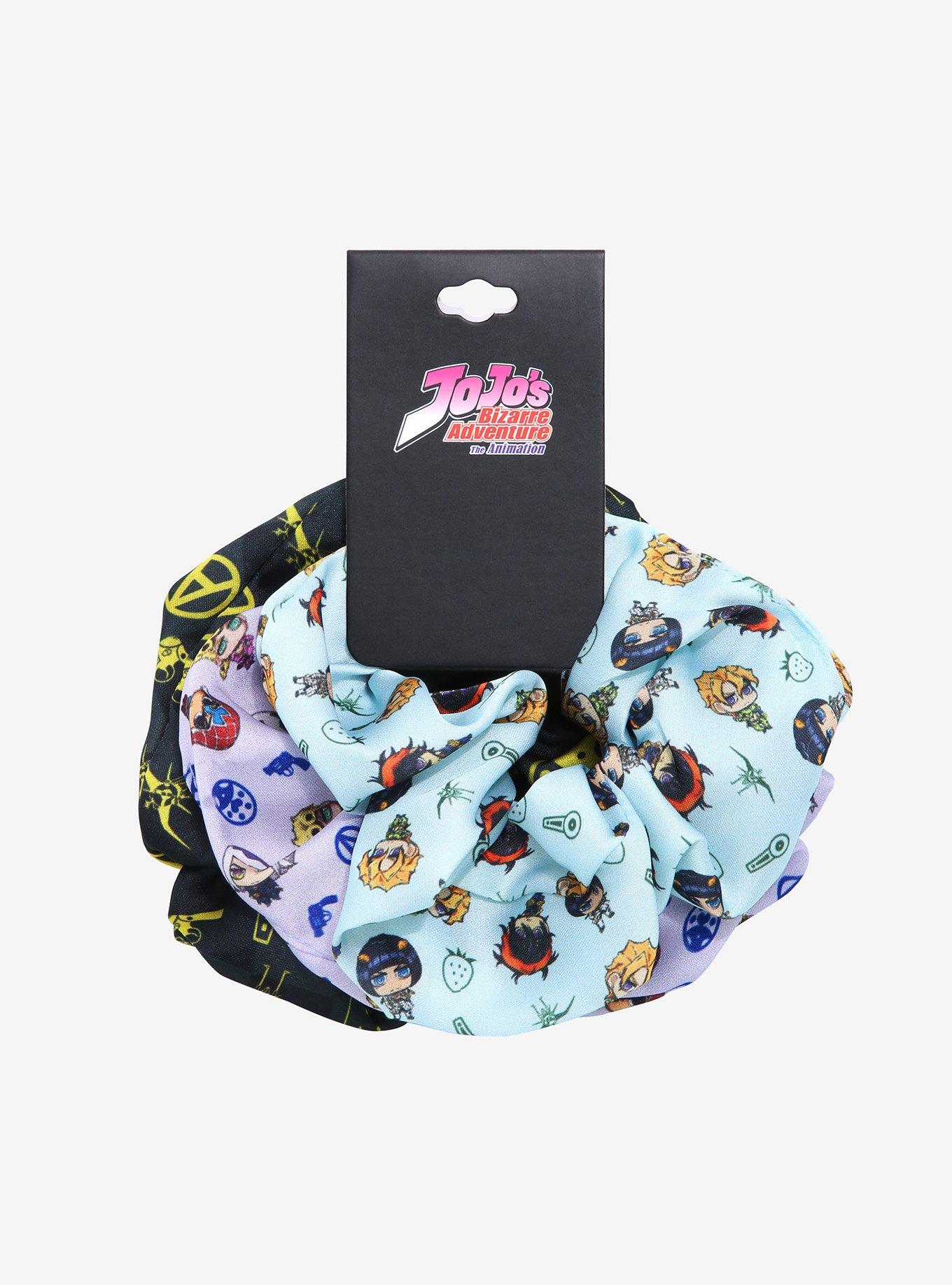 JoJo's Bizarre Adventure Chibi Passione Gang Scrunchy Set - BoxLunch Exclusive, , alternate