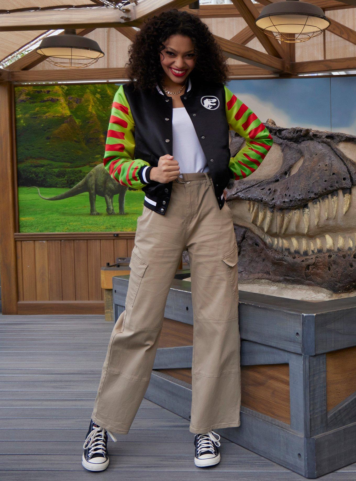 Her Universe Jurassic World Jeep Bomber Jacket, MULTI, alternate