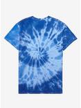 Tupac Fist Blue Tie-Dye Girls T-Shirt, MULTI, alternate