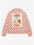 Disney Lady and the Tramp Tony's Restaurant Checkered Plus Size Denim Jacket - BoxLunch Exclusive, MULTI, alternate