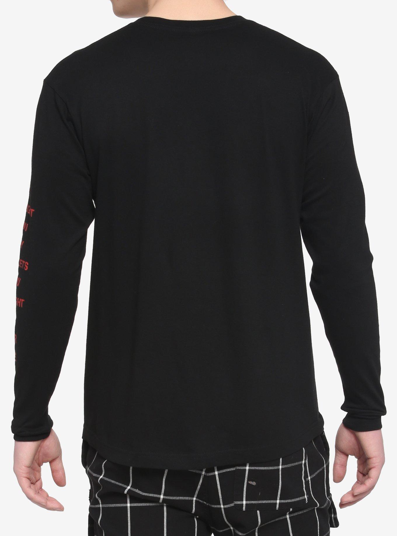 My Chemical Romance Brought You My Bullets Cover Long-Sleeve T-Shirt, BLACK, alternate