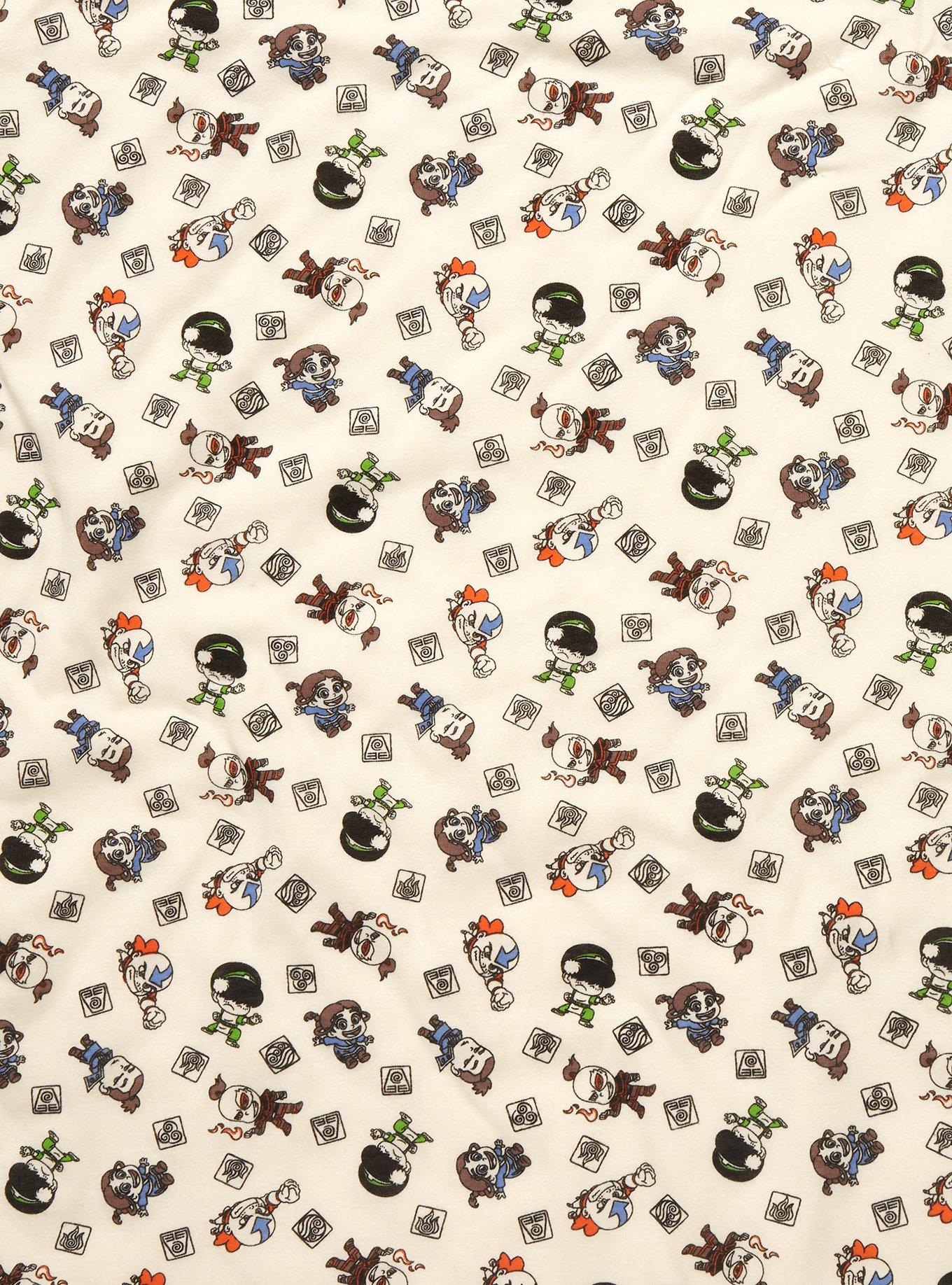 Avatar: The Last Airbender Chibi Characters Baby Blanket - BoxLunch Exclusive, , alternate