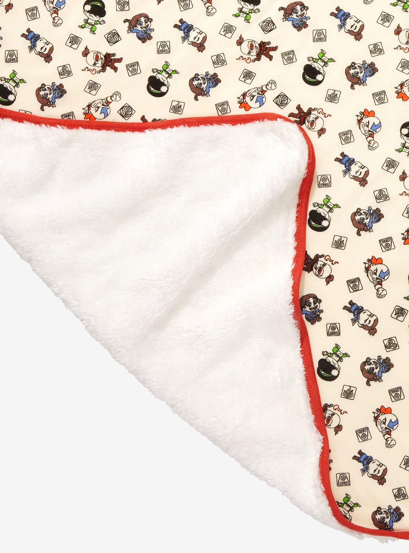 Avatar: The Last Airbender Chibi Characters Baby Blanket - BoxLunch Exclusive, , alternate