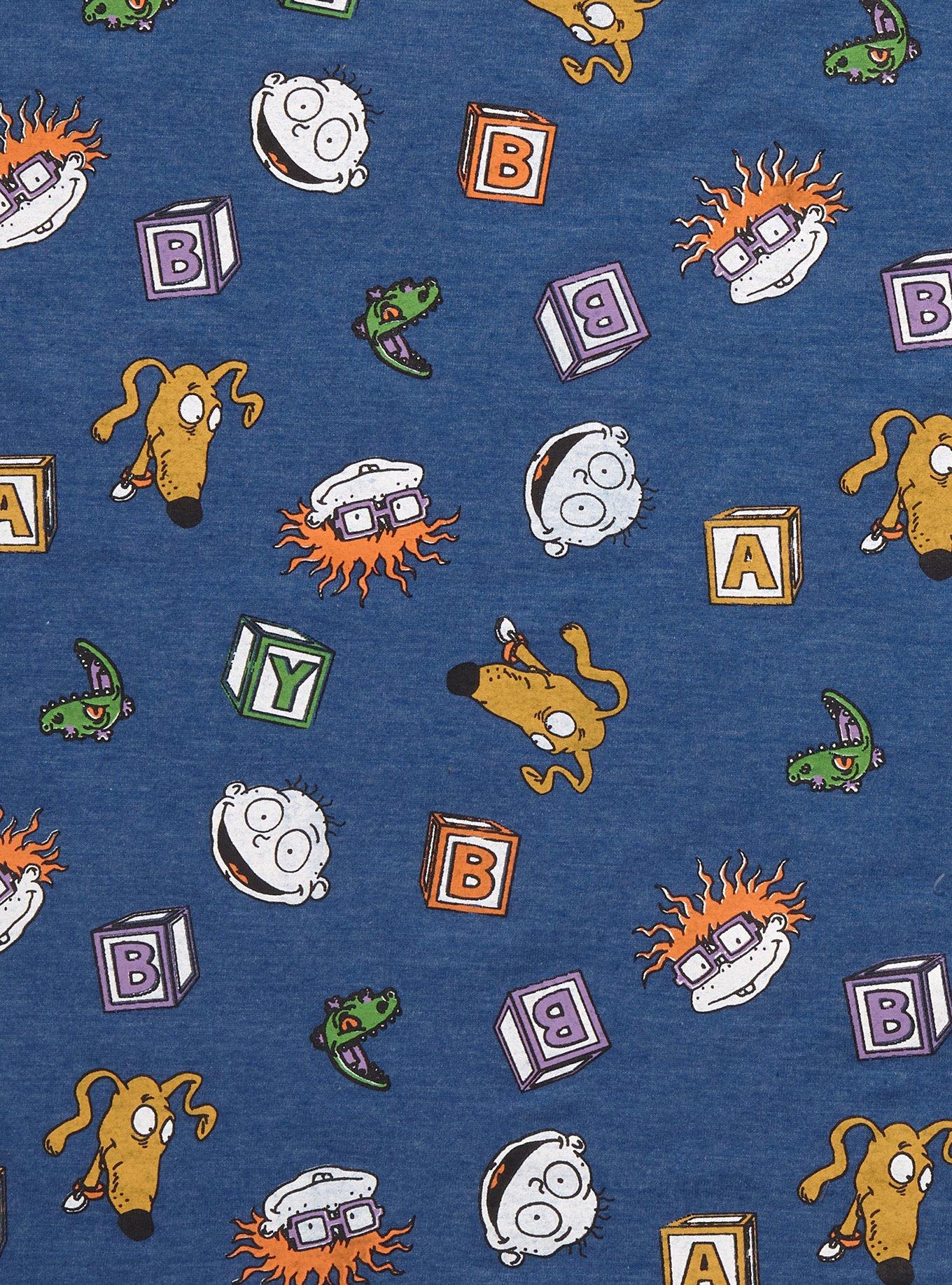 Rugrats Character Heads Baby Blanket - BoxLunch Exclusive, , alternate