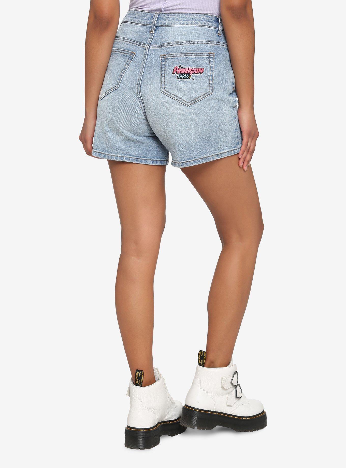 The Powerpuff Girls Trio Mom Shorts, MULTI, alternate