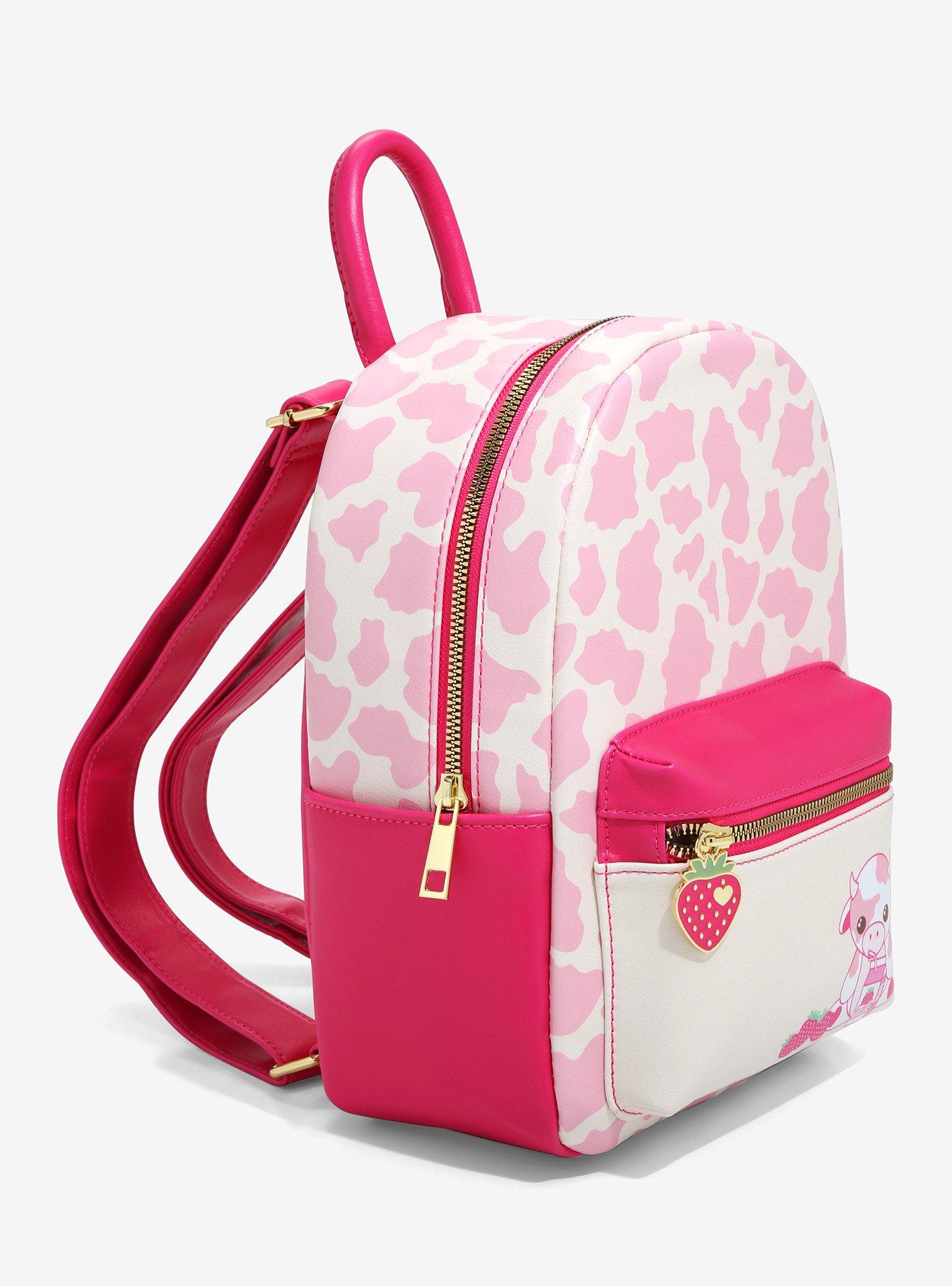 Strawberry Cow Mini Backpack, , alternate