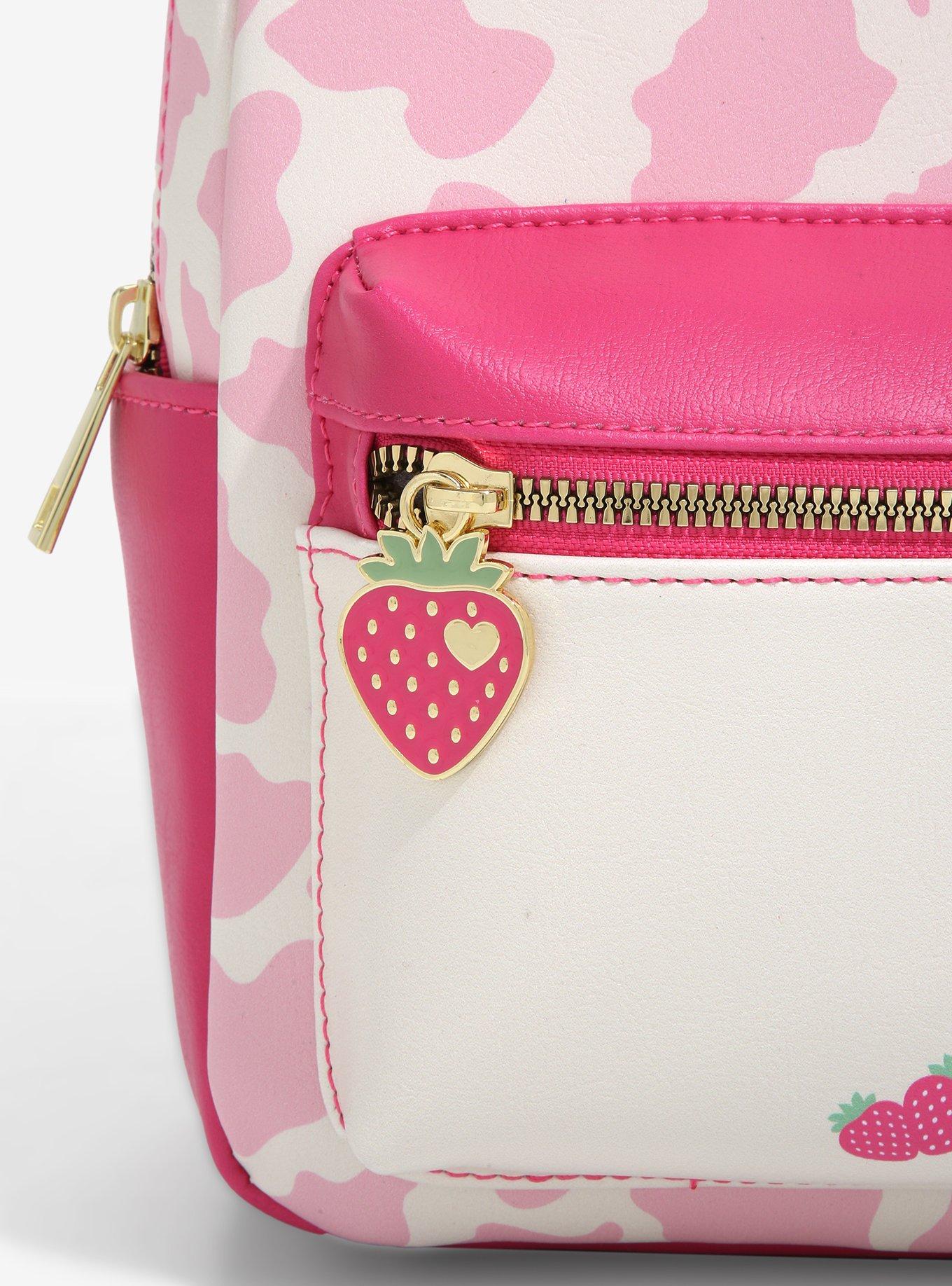 Strawberry Cow Mini Backpack, , alternate