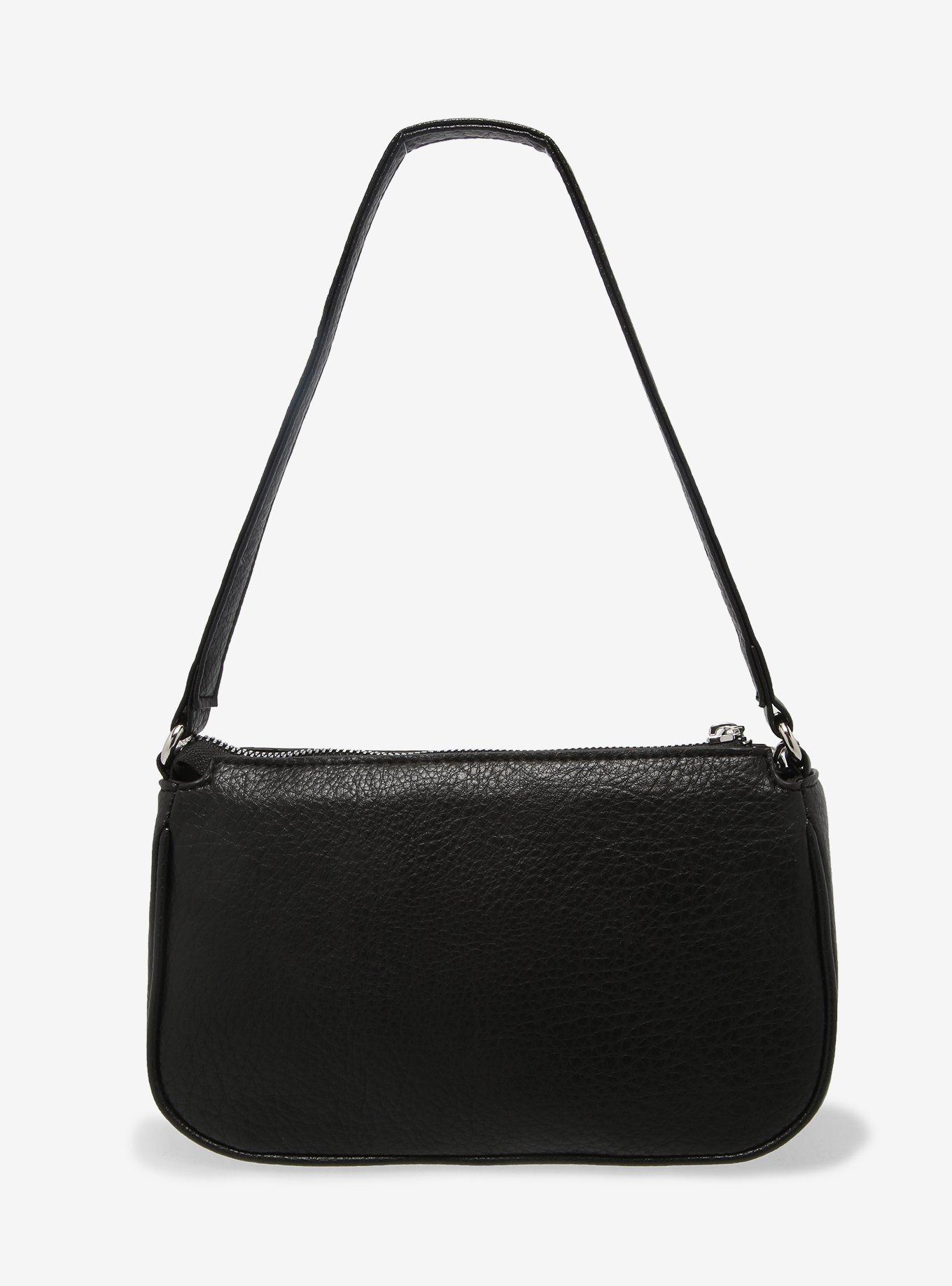 Black Barbed Wire Chain Shoulder Bag, , alternate