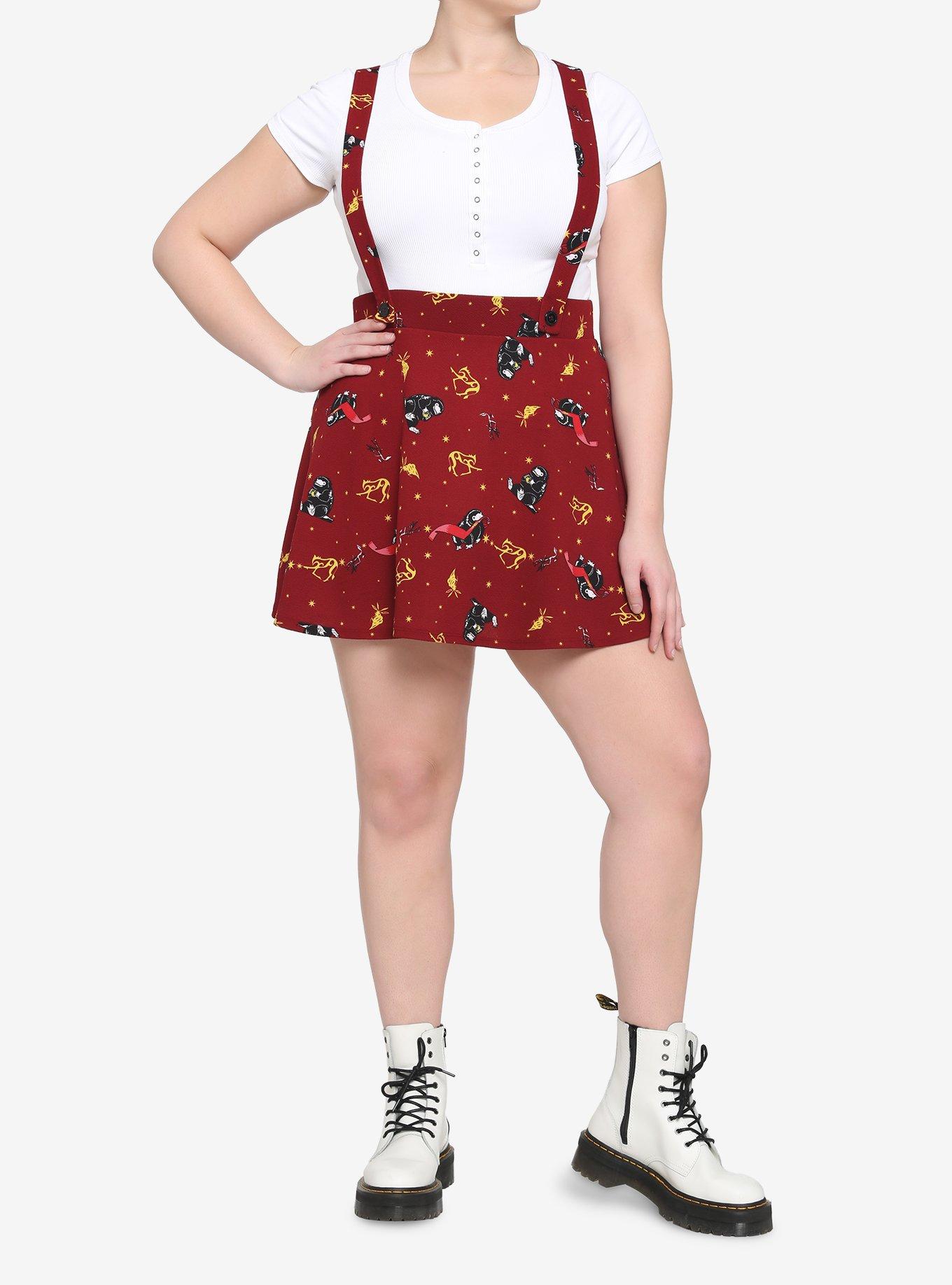 Fantastic Beasts: The Secrets Of Dumbledore Niffler Suspender Skirt Plus Size, , hi-res