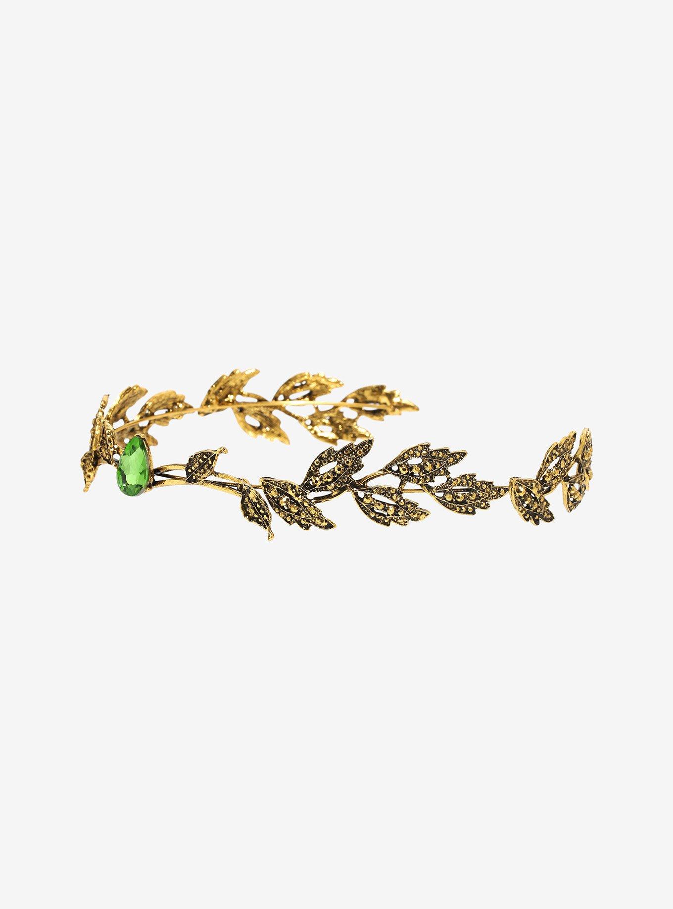 Gold & Green Jewel Crown, , alternate