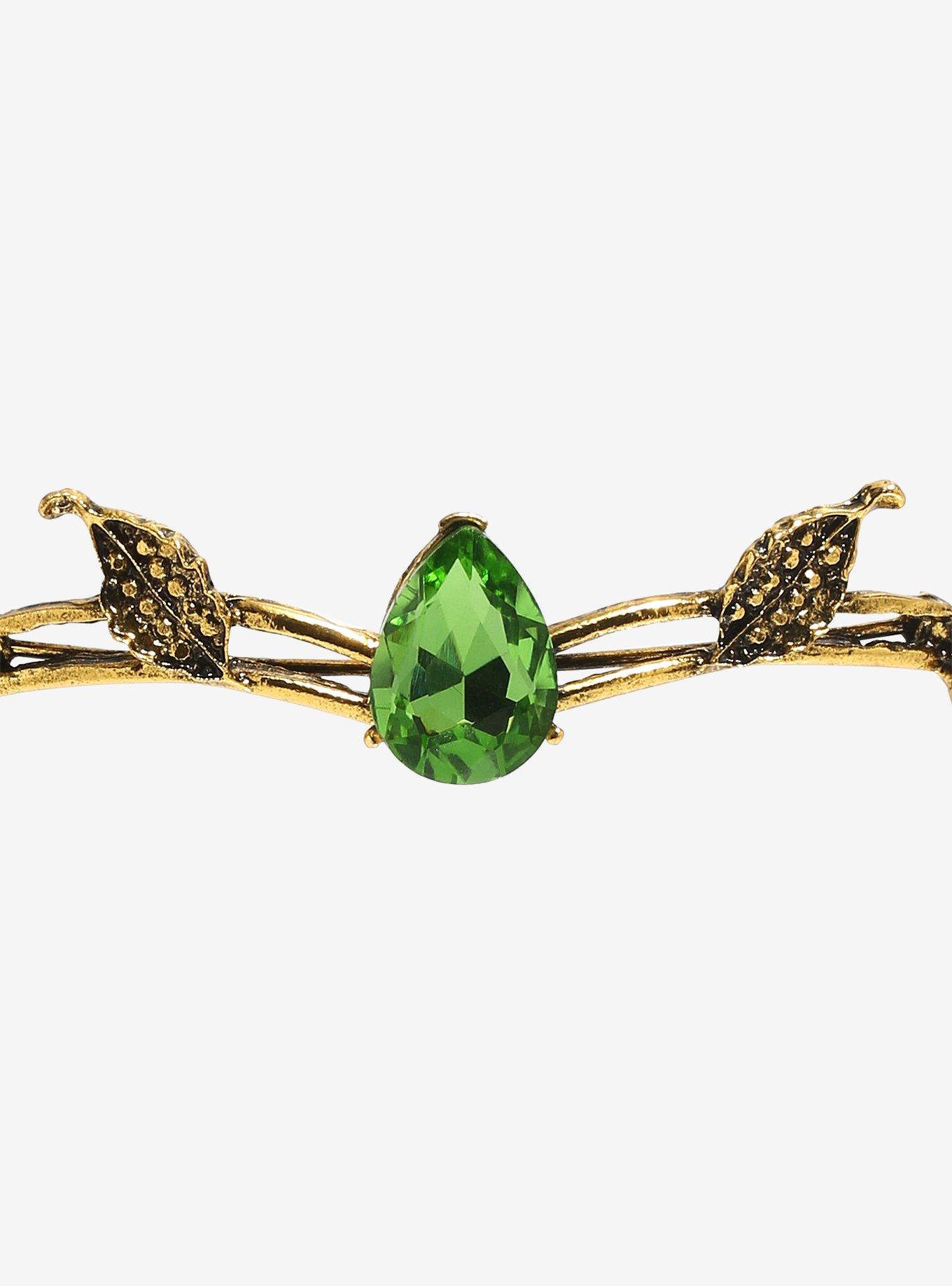 Gold & Green Jewel Crown, , alternate