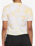 Cinnamoroll Yellow Tie-Dye Girls Crop T-Shirt, MULTI, alternate