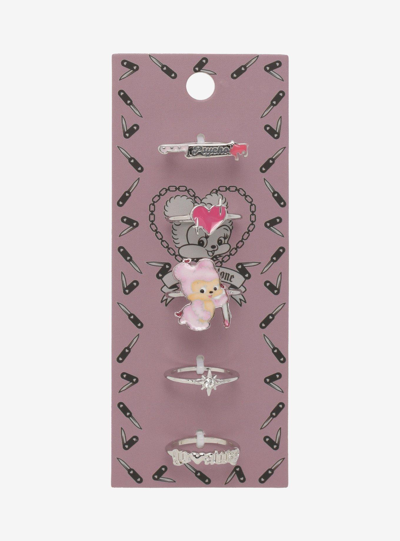 Psycho Weapon Ring Set, , alternate