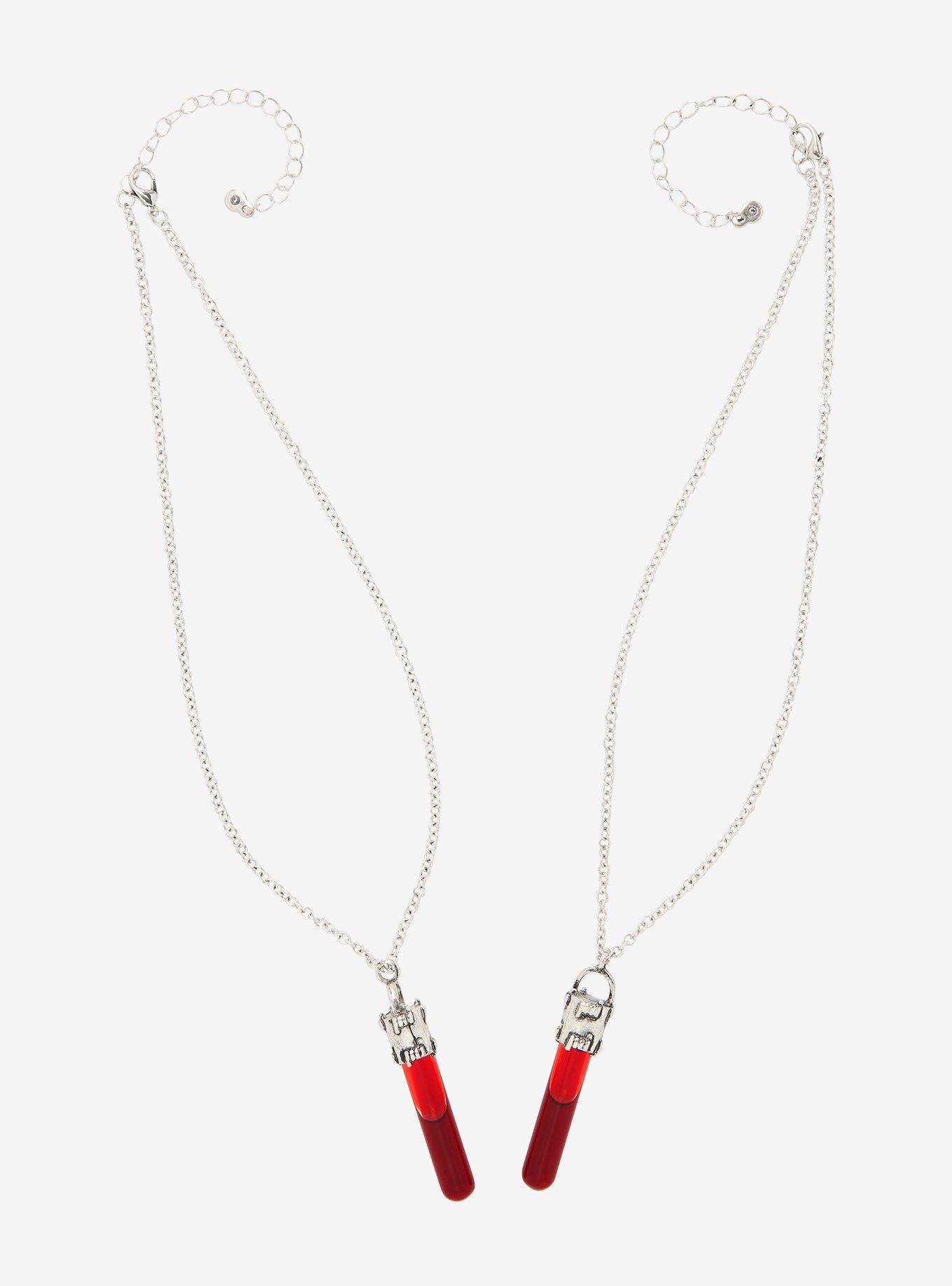 Bloody Weapons Best Friend Necklace Set