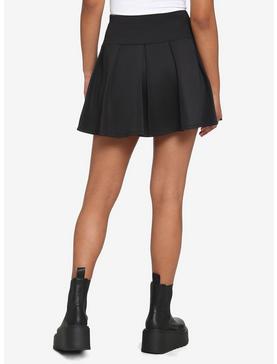 Black Pleated Skirt, , hi-res