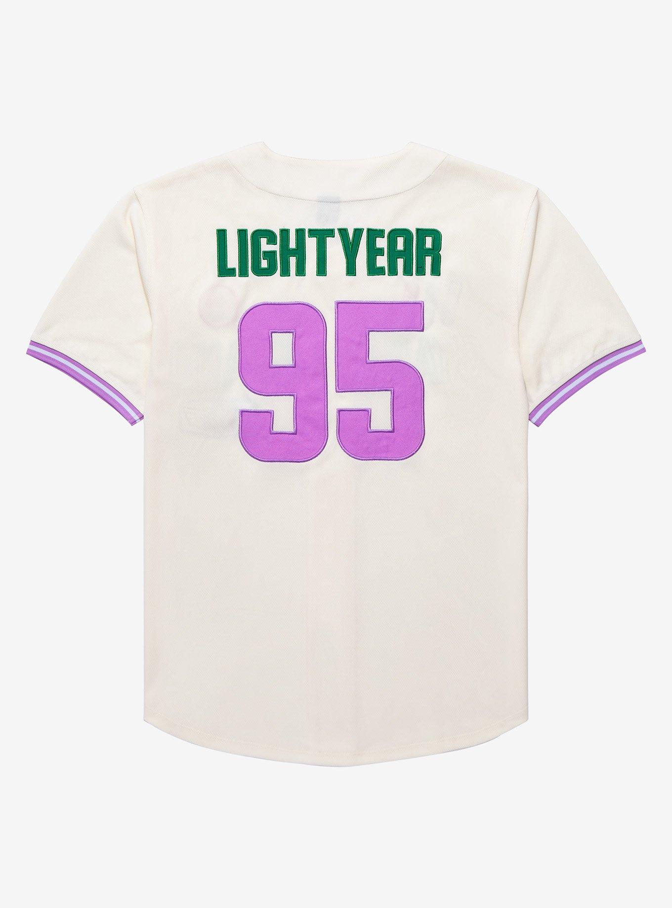 Our Universe Disney Pixar Toy Story Buzz Lightyear Star Command Baseball Jersey - BoxLunch Exclusive, IVORY, alternate