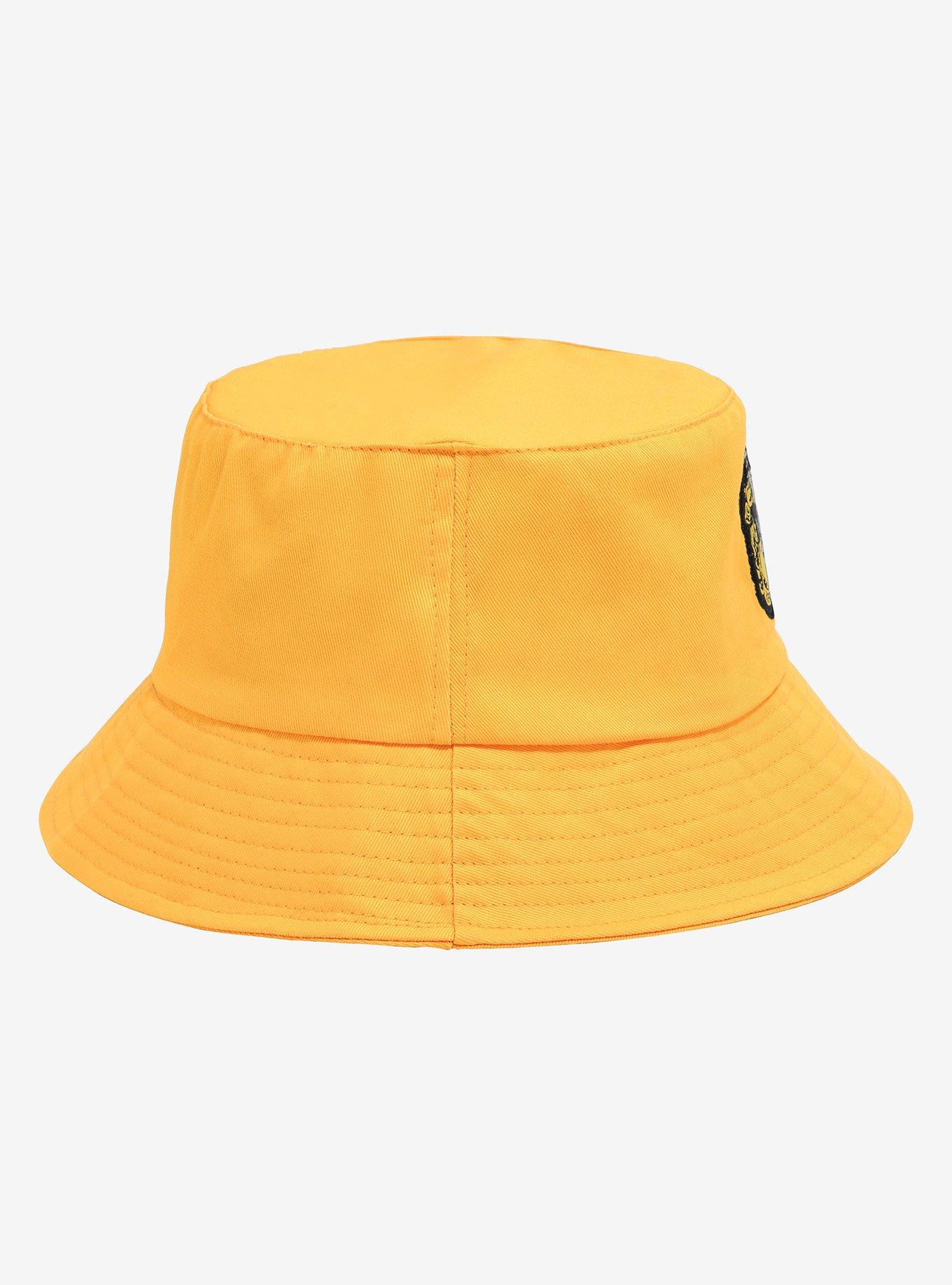 Harry Potter Hufflepuff Crest Bucket Hat - BoxLunch Exclusive, , alternate