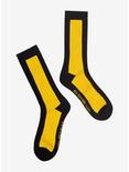 Harry Potter Hufflepuff Badger Mascot Crew Socks - BoxLunch Exclusive, , alternate
