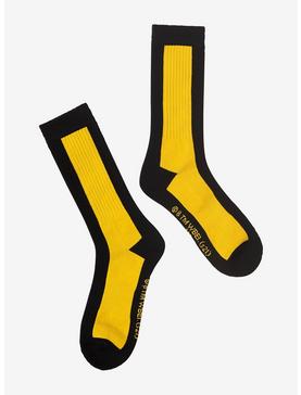 Plus Size Harry Potter Hufflepuff Badger Mascot Crew Socks - BoxLunch Exclusive, , hi-res
