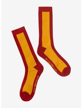 Harry Potter Gryffindor Lion Mascot Crew Socks - BoxLunch Exclusive, , hi-res