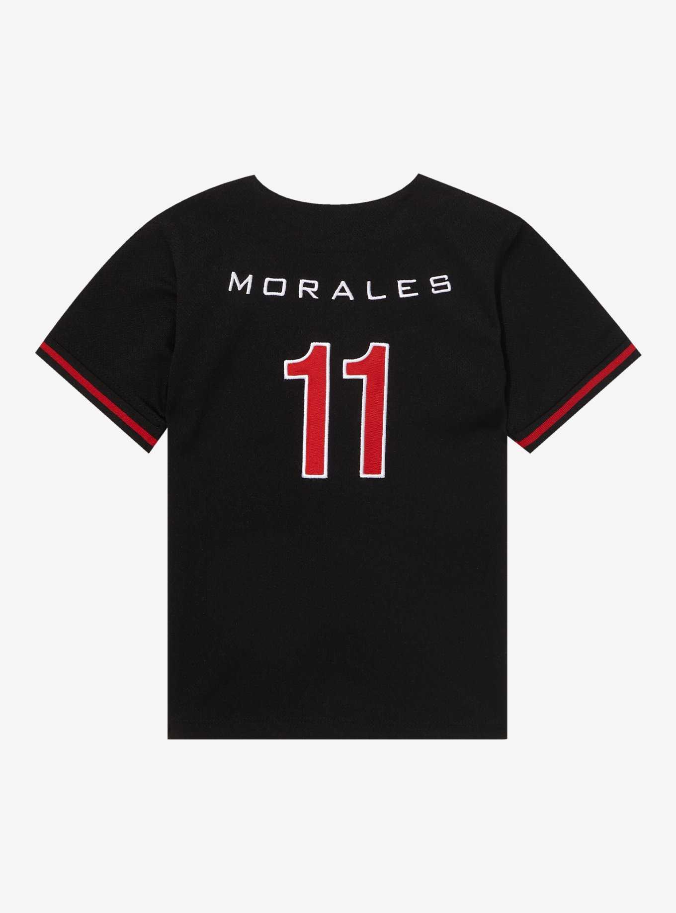 Marvel Spider-Man Miles Morales Toddler Baseball Jersey - BoxLunch Exclusive, , hi-res