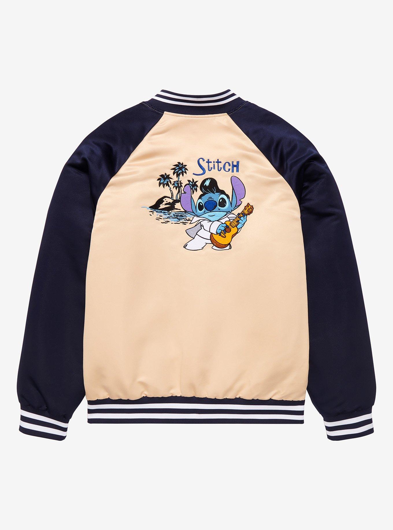 Our Universe Disney Lilo & Stitch Elvis Stitch Bomber Jacket - BoxLunch Exclusive, , hi-res