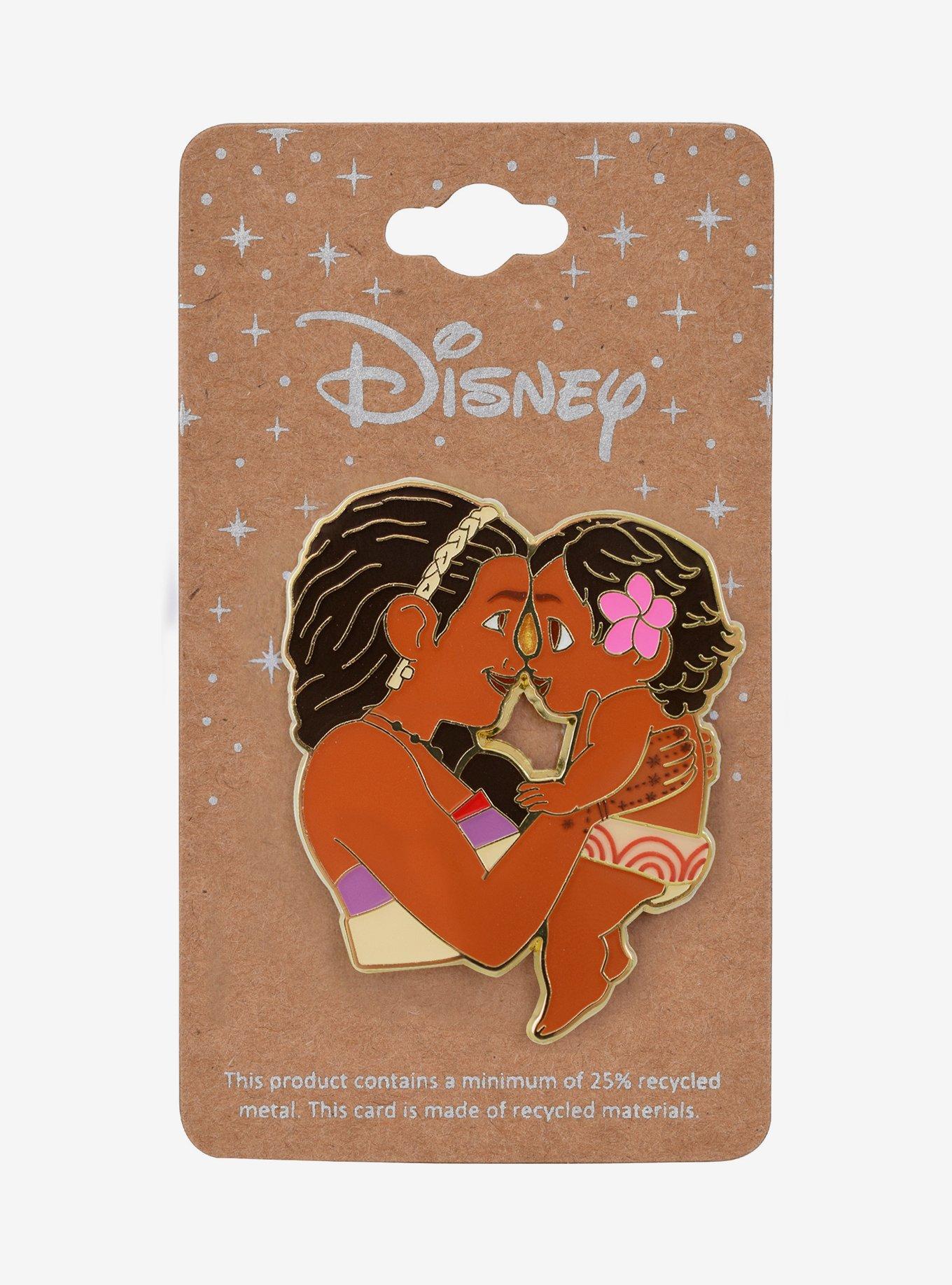 Disney Moana Baby Moana & Mom Enamel Pin - BoxLunch Exclusive, , alternate