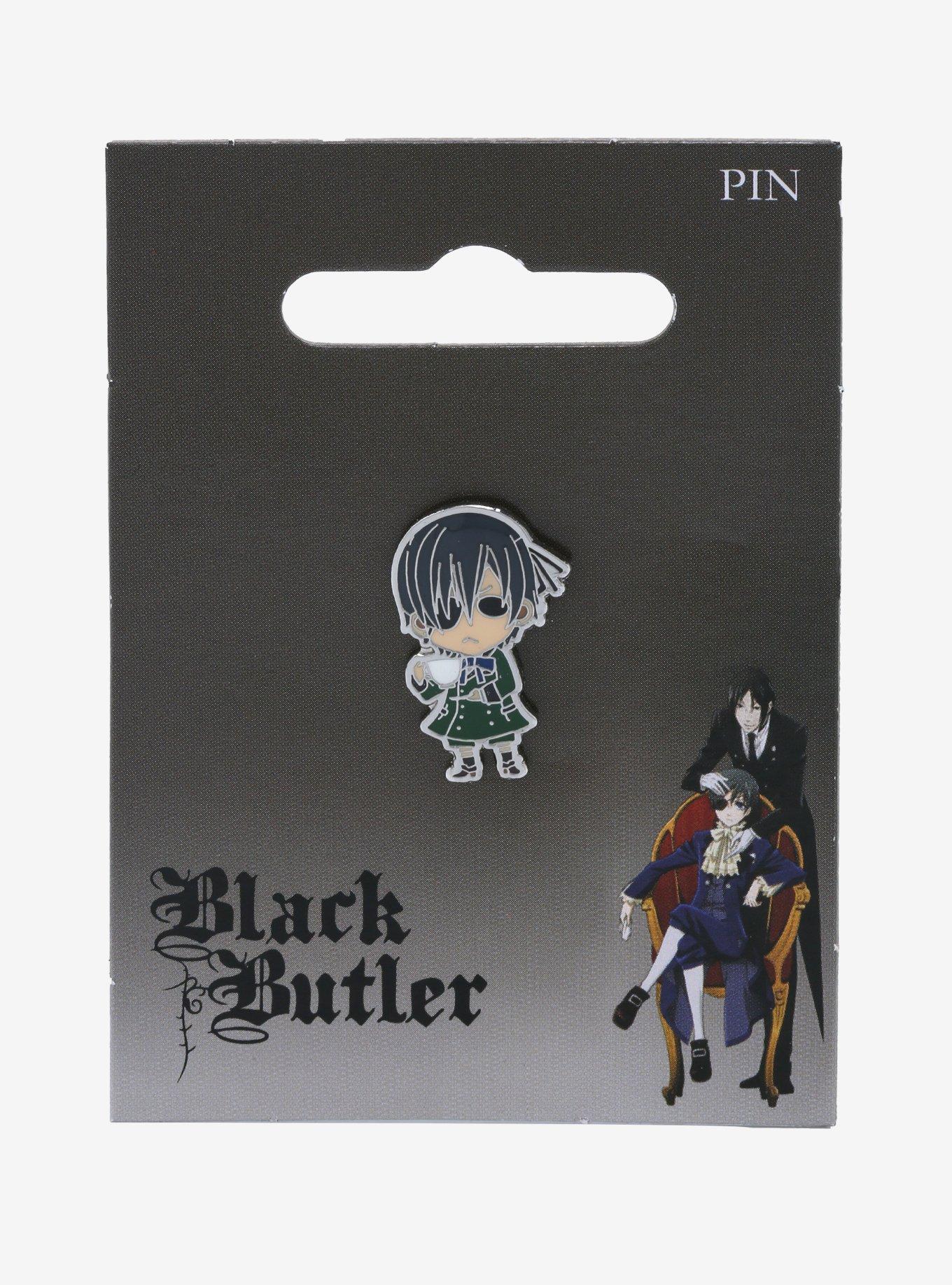 Black Butler Chibi Ciel Enamel Pin, , alternate