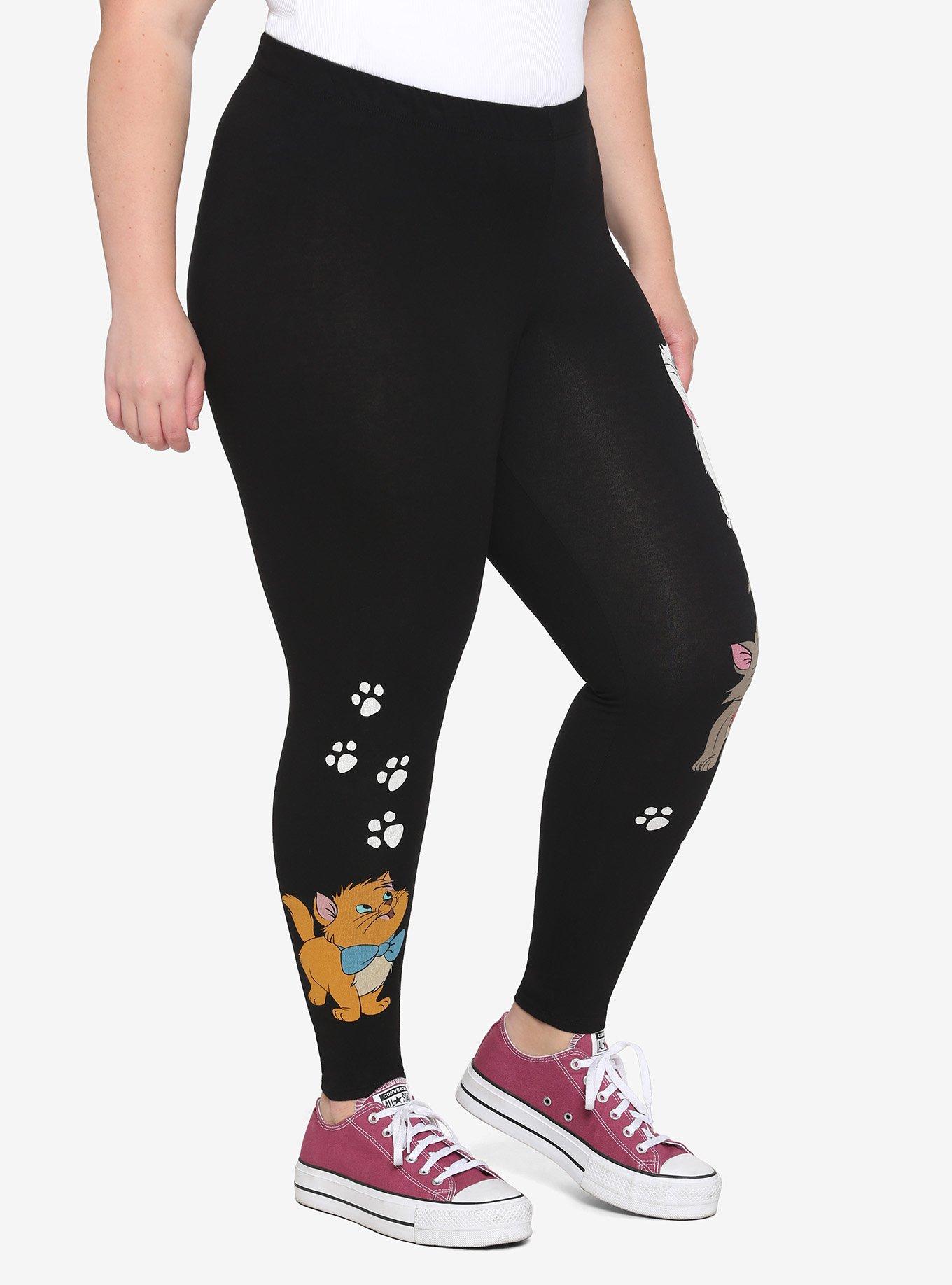 Disney The Aristocats Trio Leggings Plus Size, MULTI, alternate