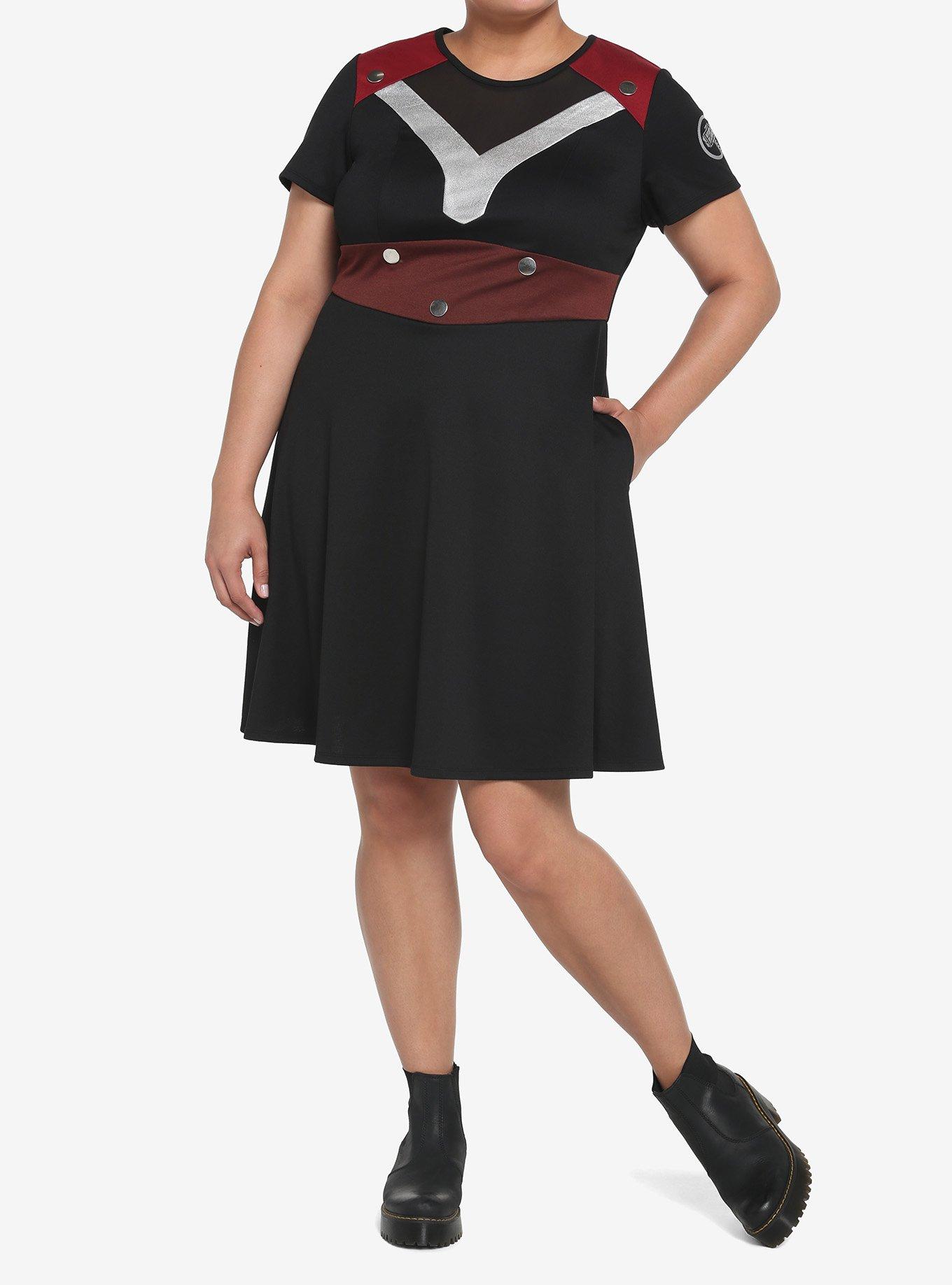 Her Universe Marvel Thor: Love And Thunder Mighty Thor Dress Plus Size, MULTI, alternate