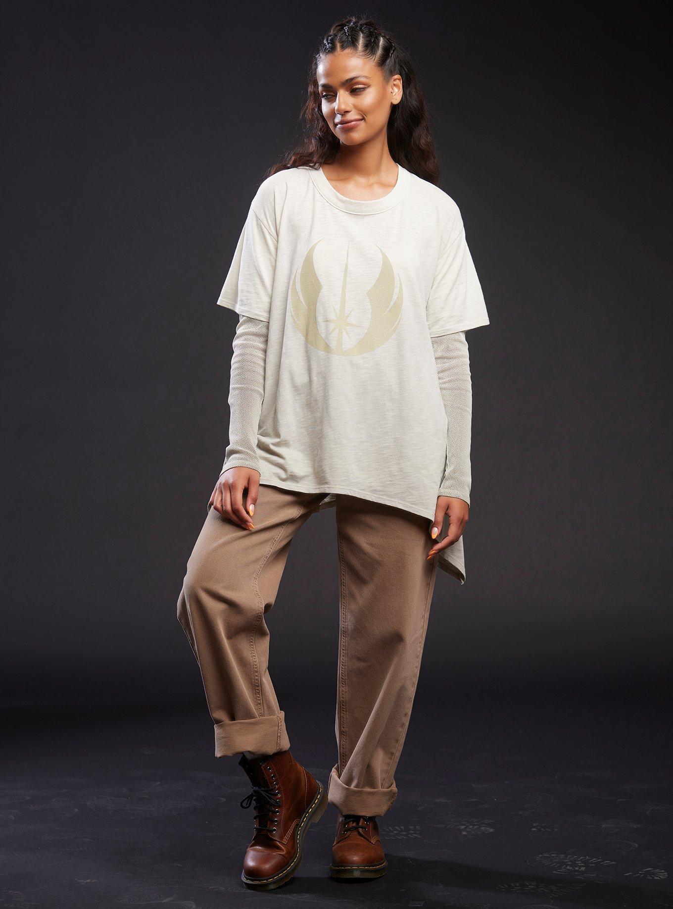 Her Universe Star Wars Obi-Wan Kenobi Jedi Symbol Twofer Long-Sleeve T-Shirt, MULTI, alternate
