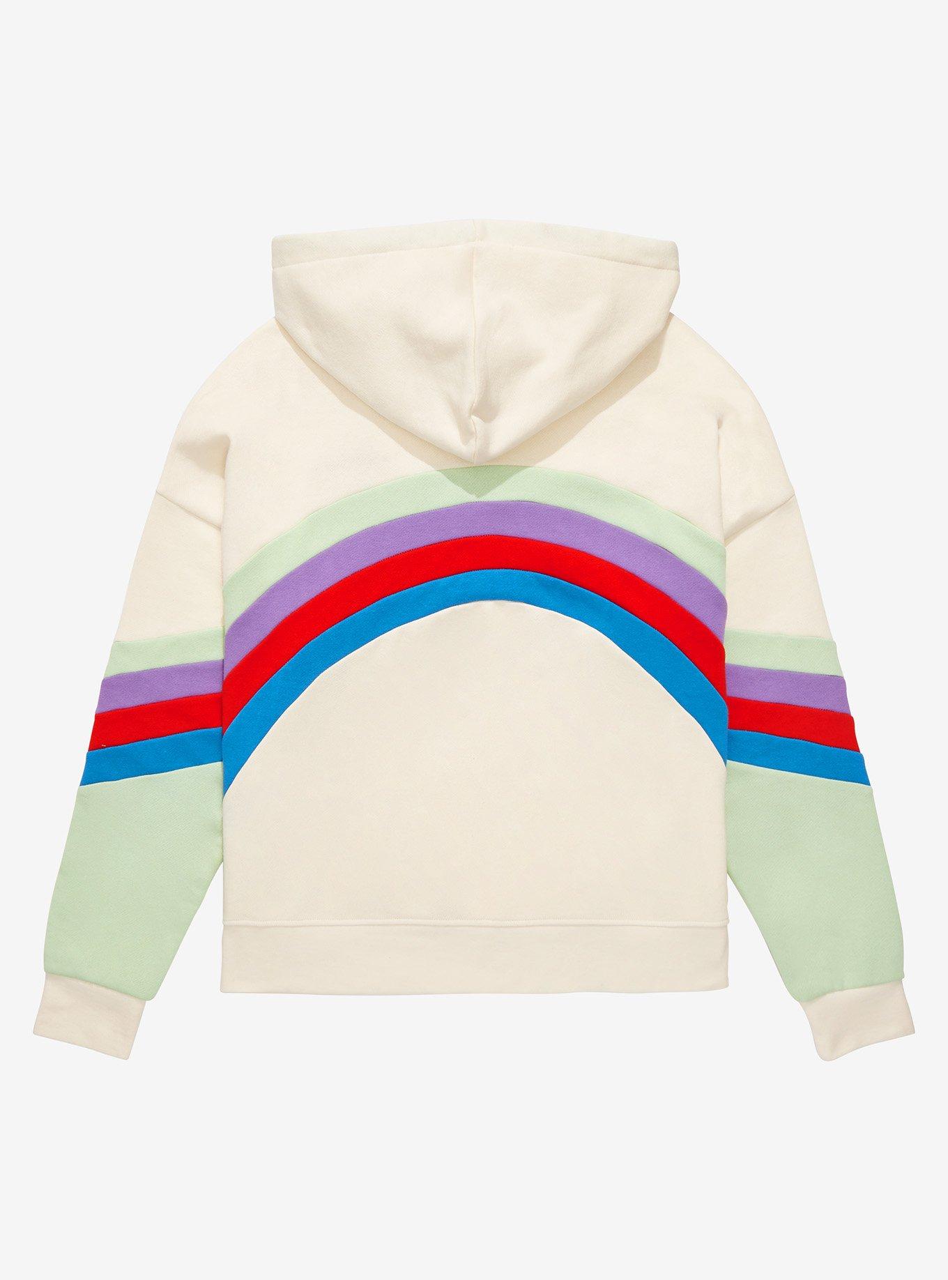 Disney Pixar Lightyear Buzz Lightyear Stripes Women's Hoodie, OFF WHITE, alternate