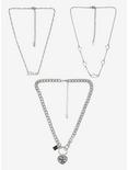 BTS Boy With Luv Assorted Charms Necklace Set, , alternate