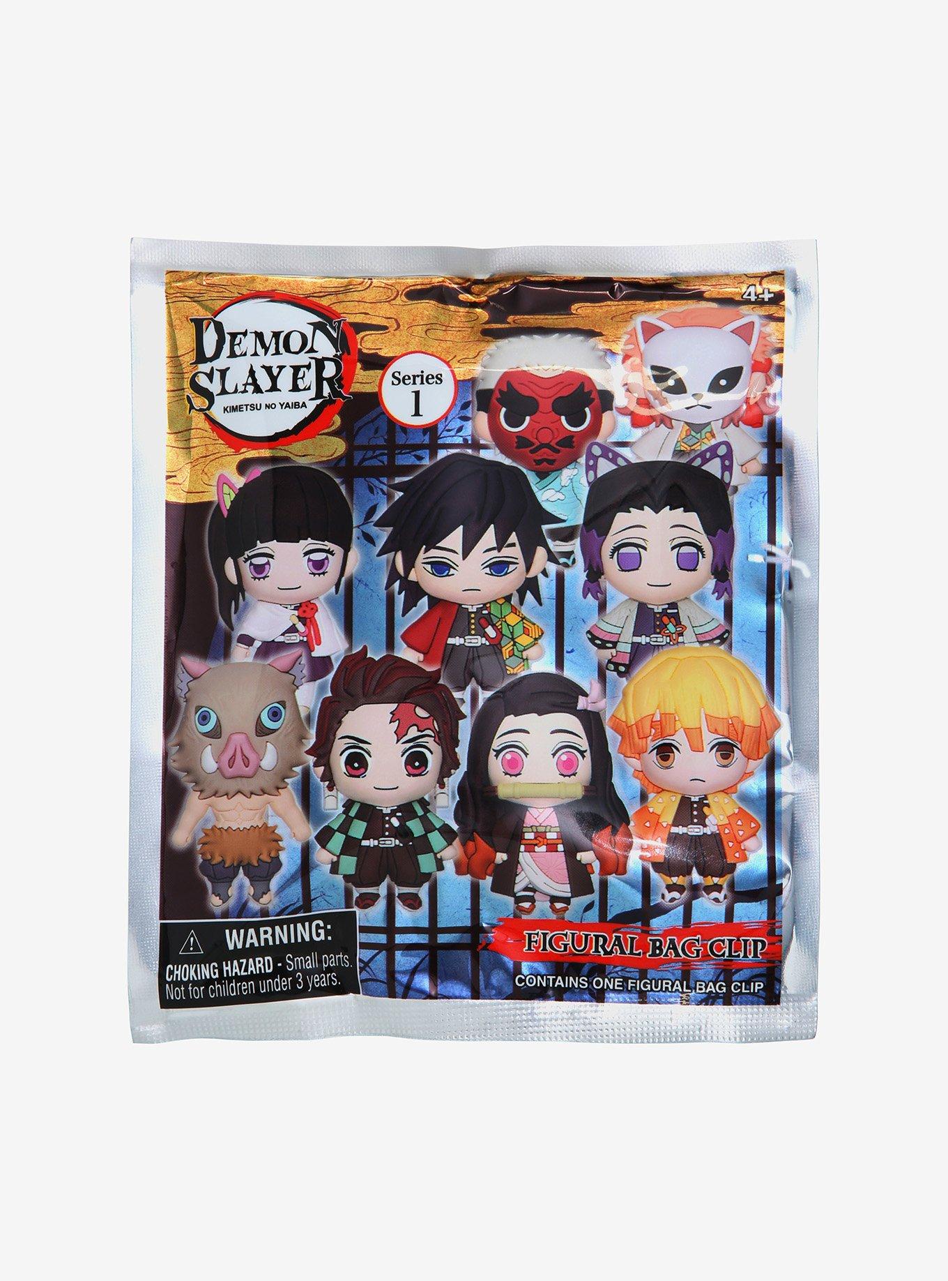 Demon Slayer: Kimetsu no Yaiba Series 1 Blind Bag Figural Bag Clip, , alternate