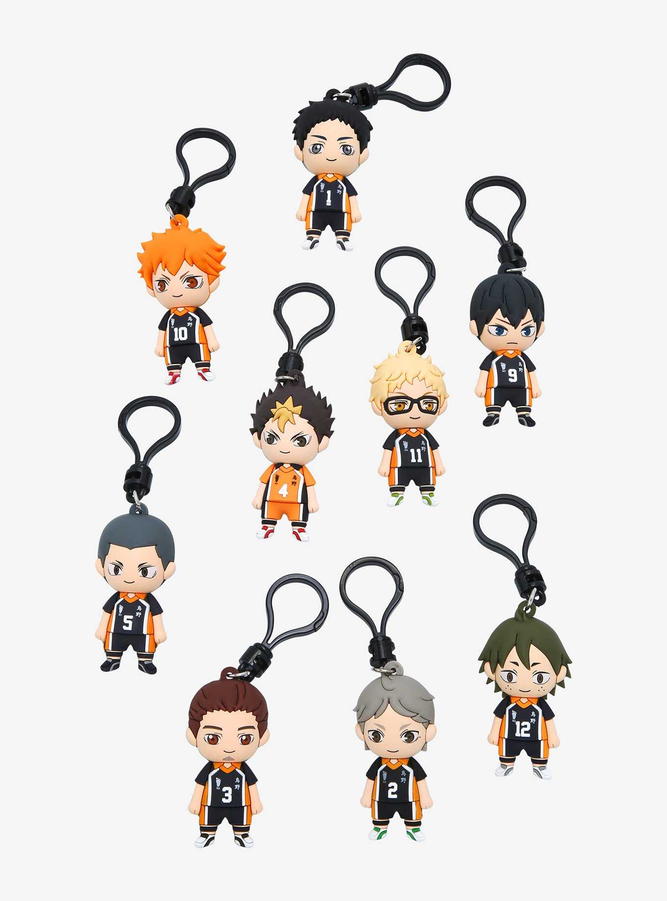 Haikyu!! Series 1 Karasuno High Crows Blind Bag Figural Bag Clip, , hi-res