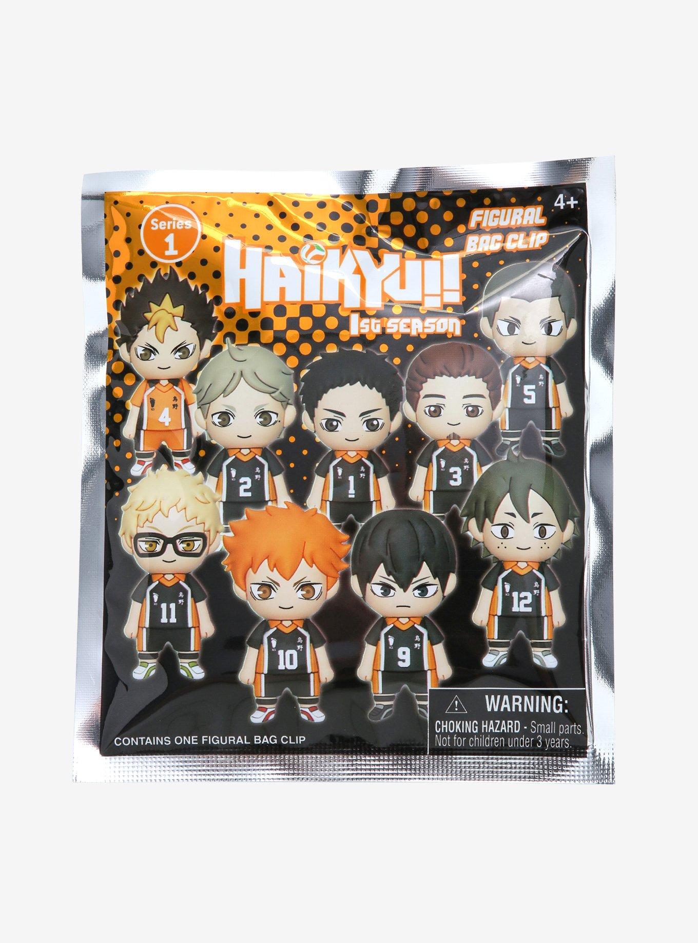 Haikyu!! Series 1 Karasuno High Crows Blind Bag Figural Bag Clip, , alternate