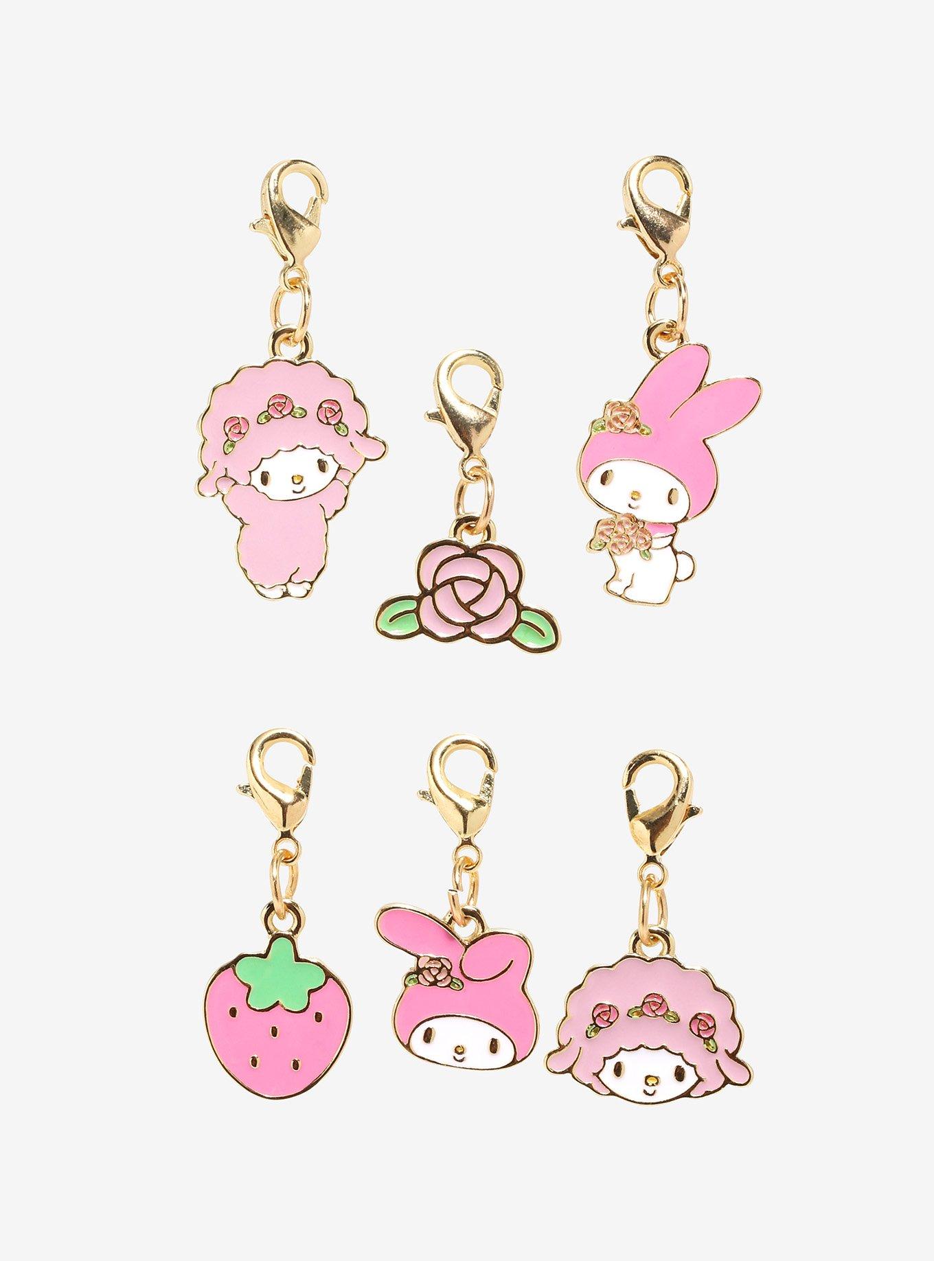 My Melody & My Sweet Piano Shoe Hang Charm Set, , alternate