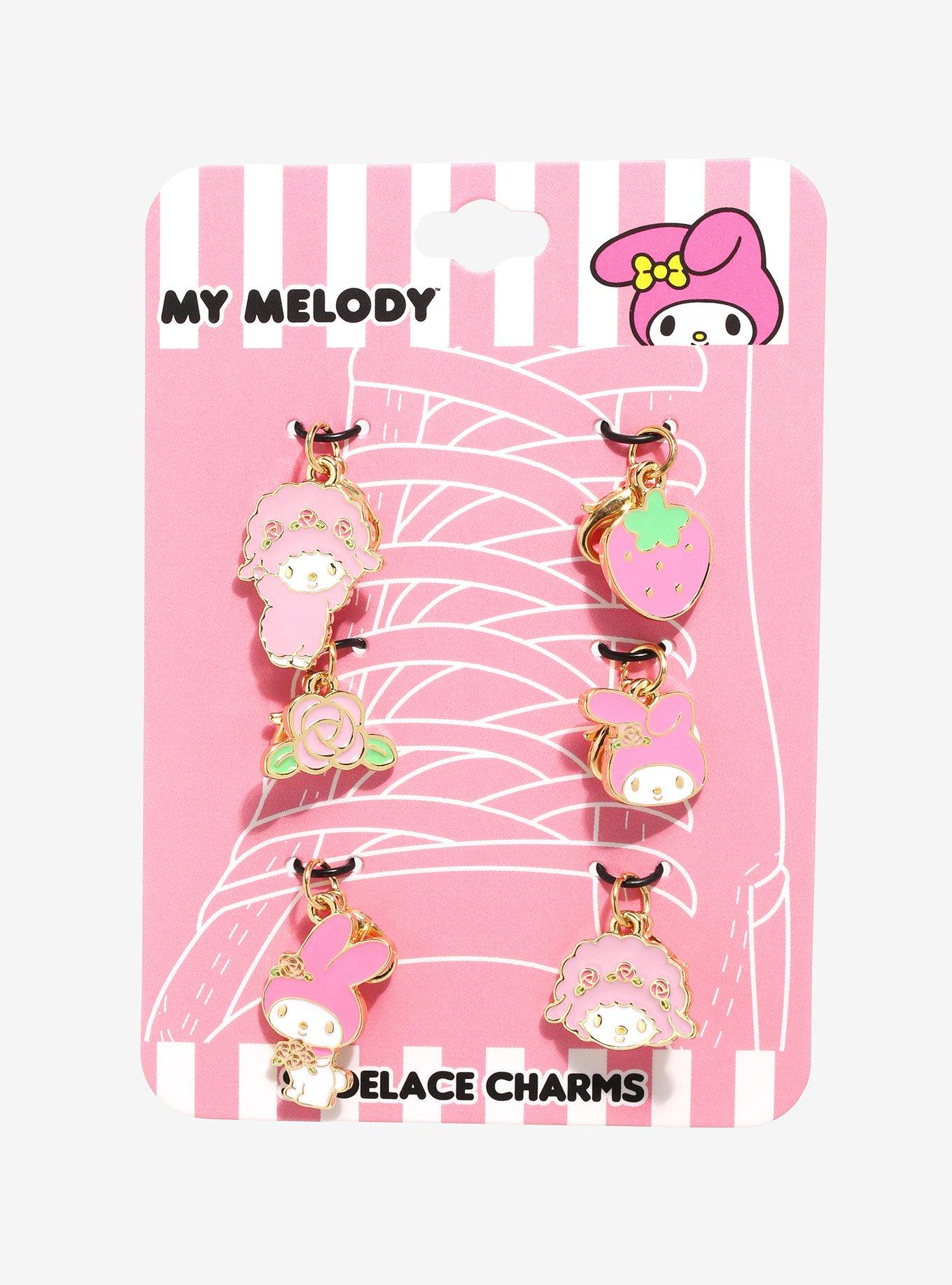 My Melody & My Sweet Piano Shoe Hang Charm Set, , alternate