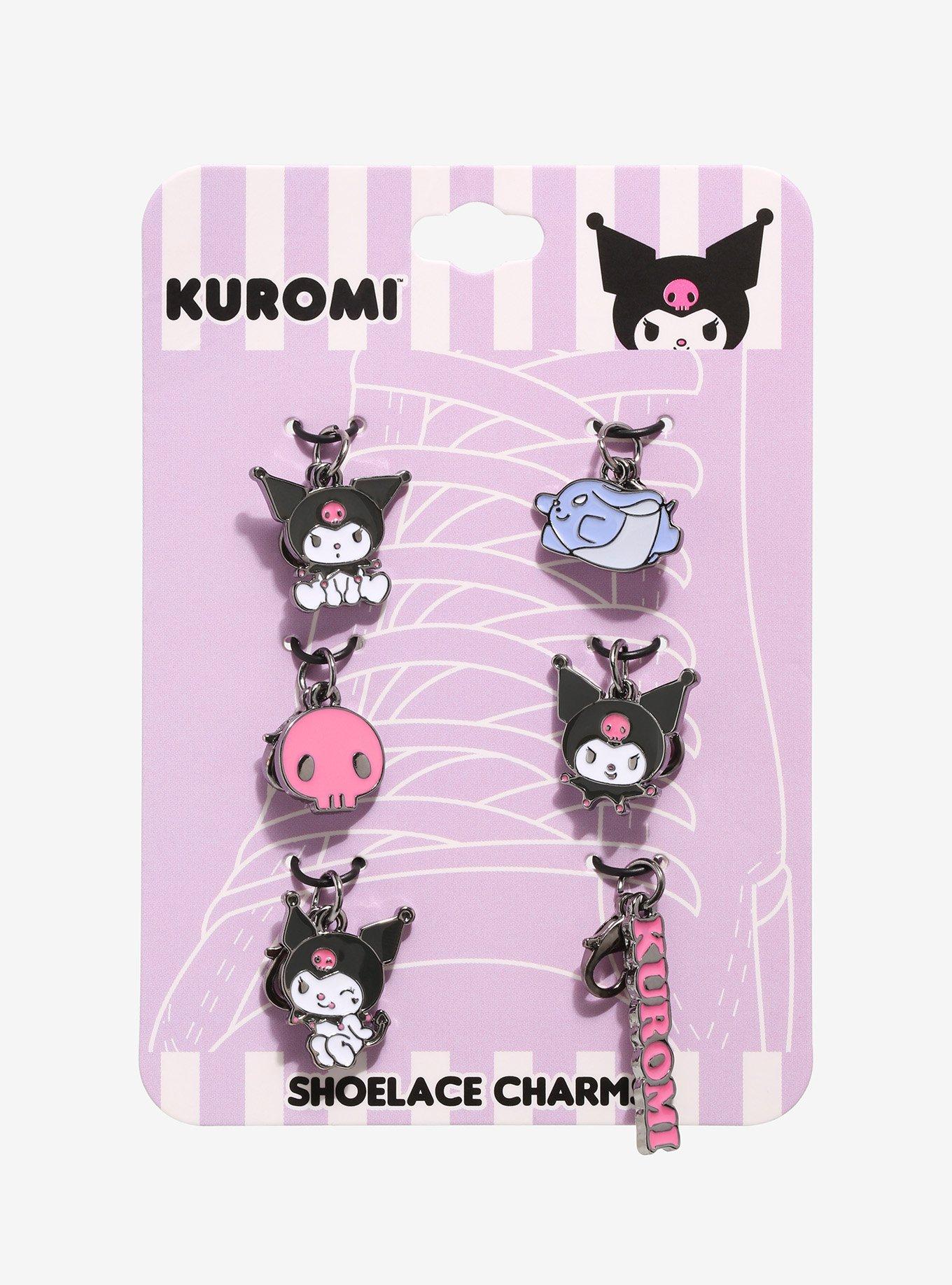 Kuromi Shoe Hang Charm Set, , alternate