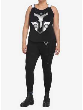 Her Universe Marvel Thor: Love And Thunder Valkyrie Cosplay Girls Tank Top Plus Size, , hi-res