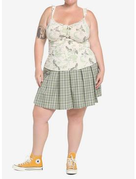 Her Universe Tinker Bell Filigree Girls Tank Top Plus Size, , hi-res