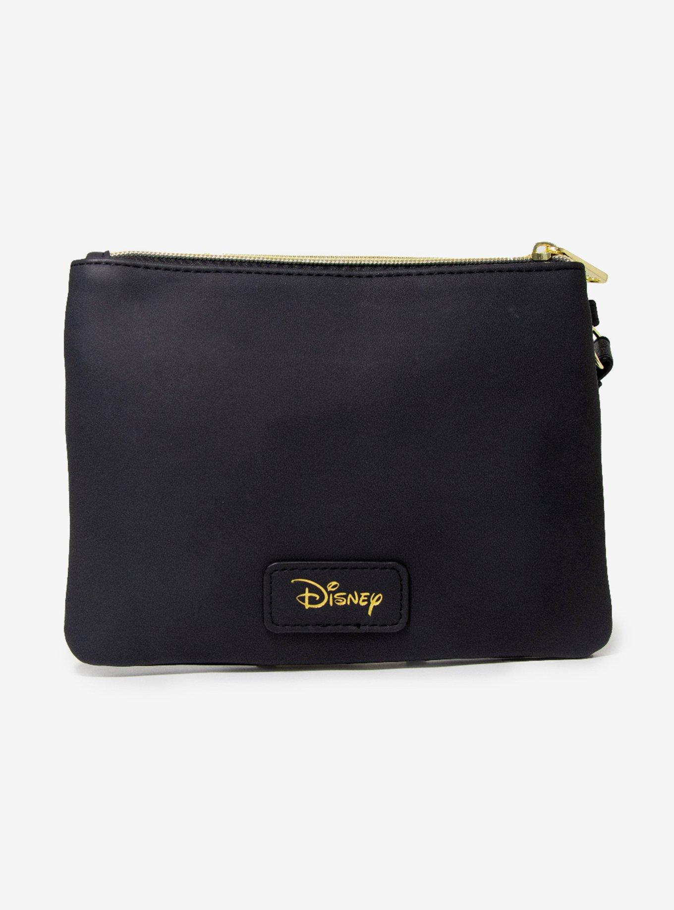 Disney The Princess And The Frog Tiana Castle Emblem Double Pocket Wristlet, , alternate
