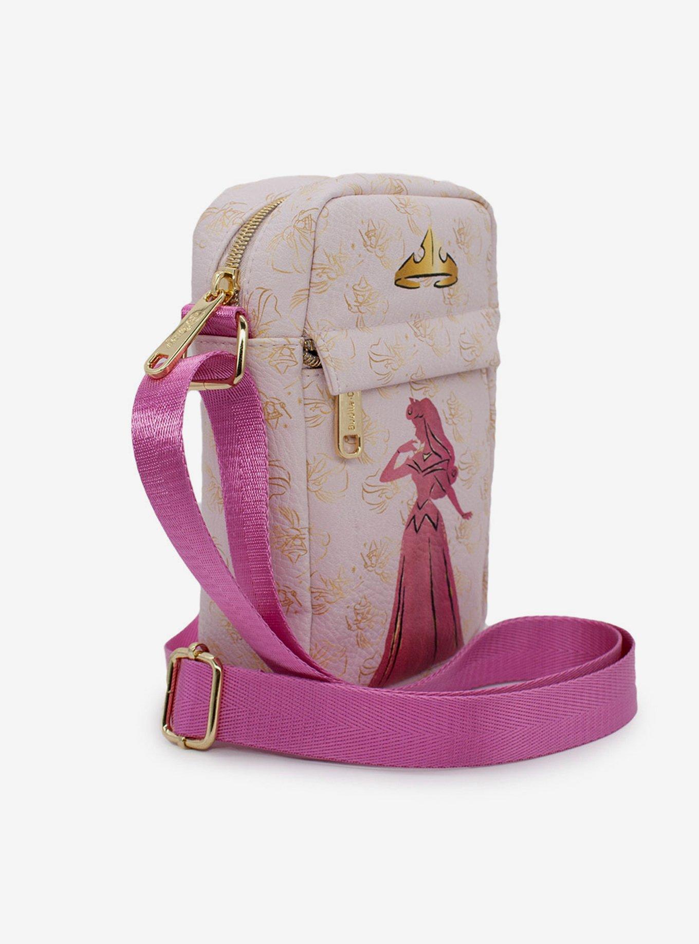Disney Sleeping Beauty Princess Aurora And Fairy Godmothers Crossbody, , alternate