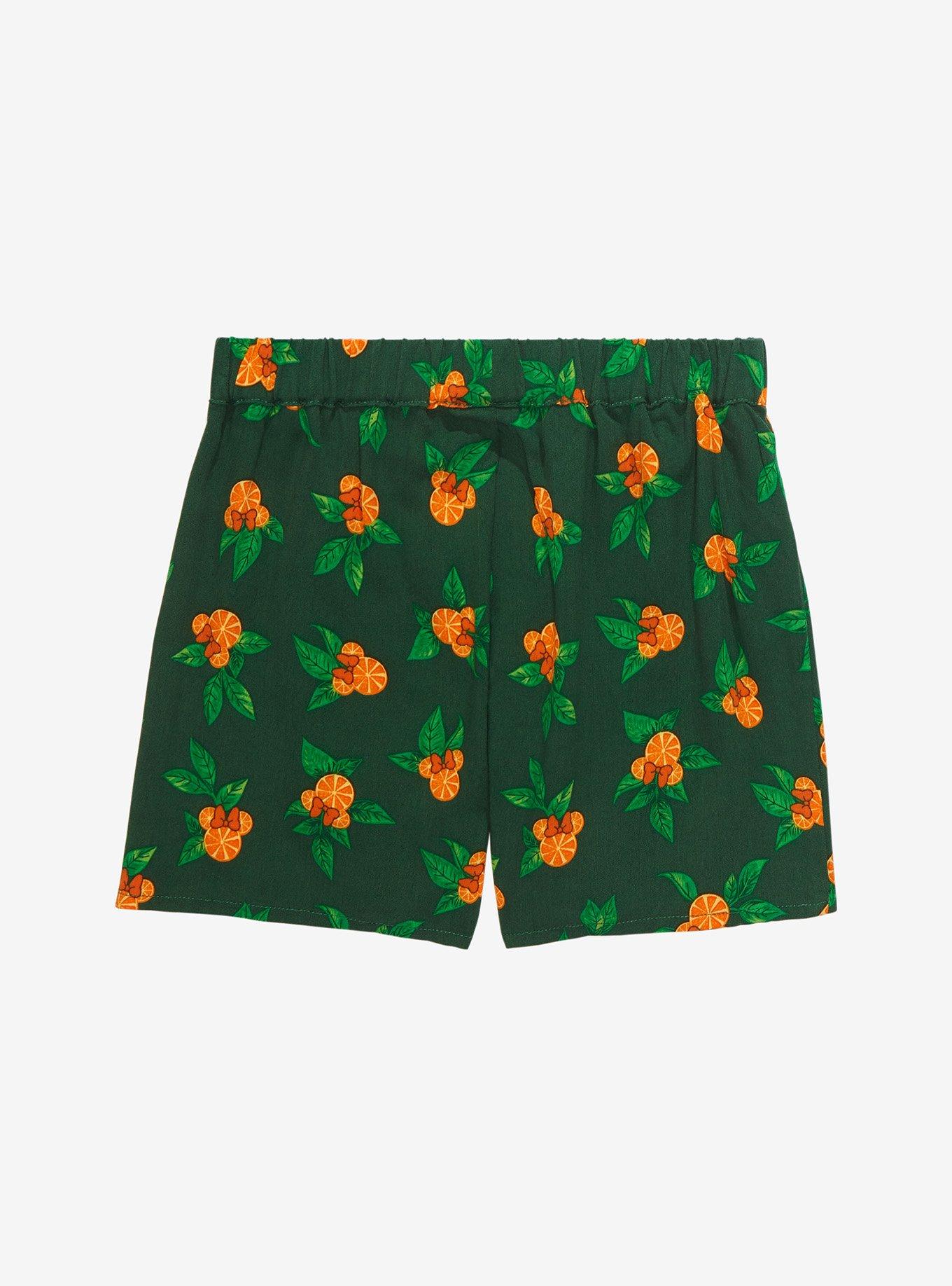 Our Universe Disney Minnie Mouse Orange Allover Print Ruffled Toddler Skort - BoxLunch Exclusive, BLACK, alternate