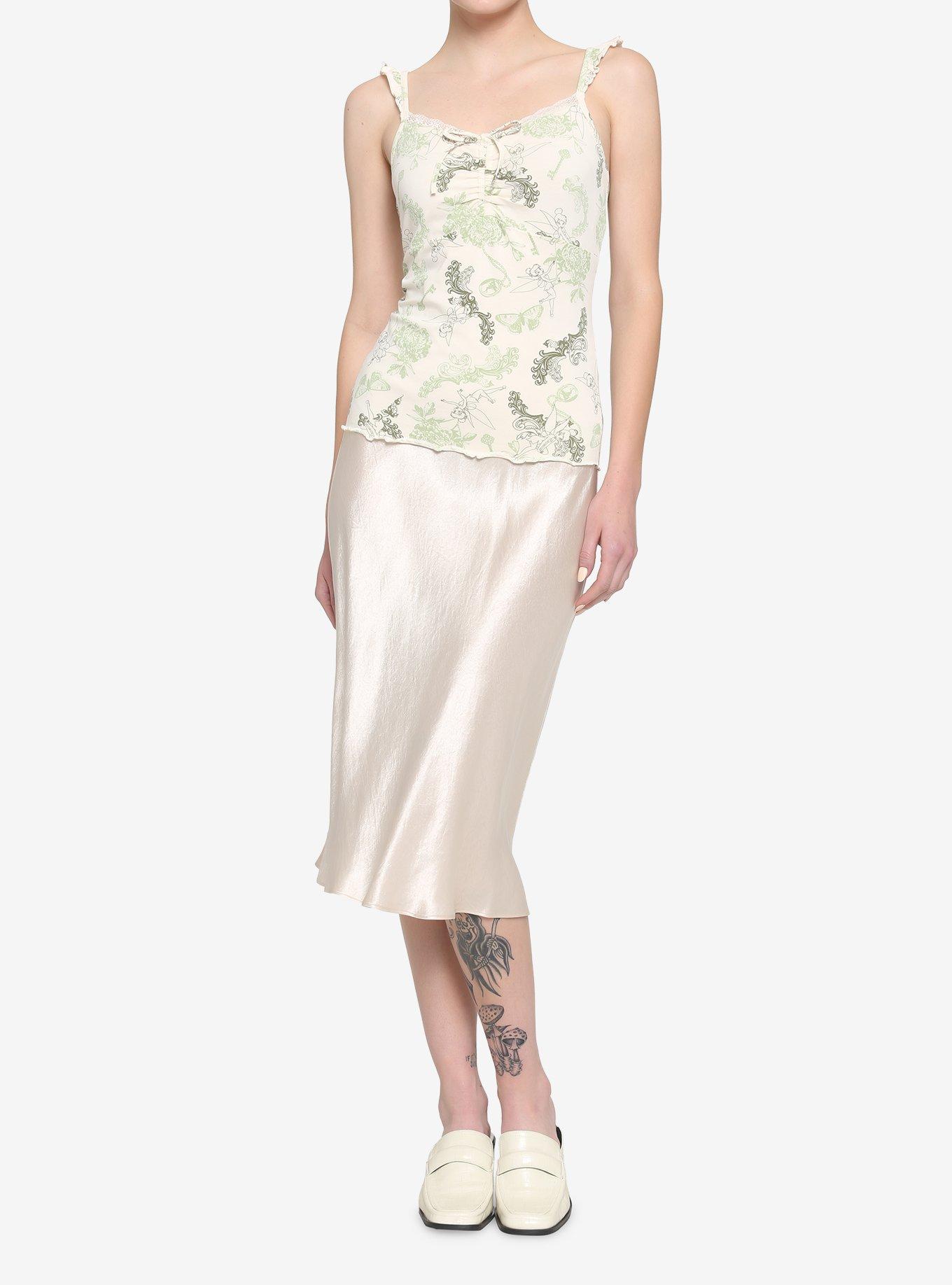 Her Universe Tinker Bell Filigree Tank Top, MULTI, alternate - view 2