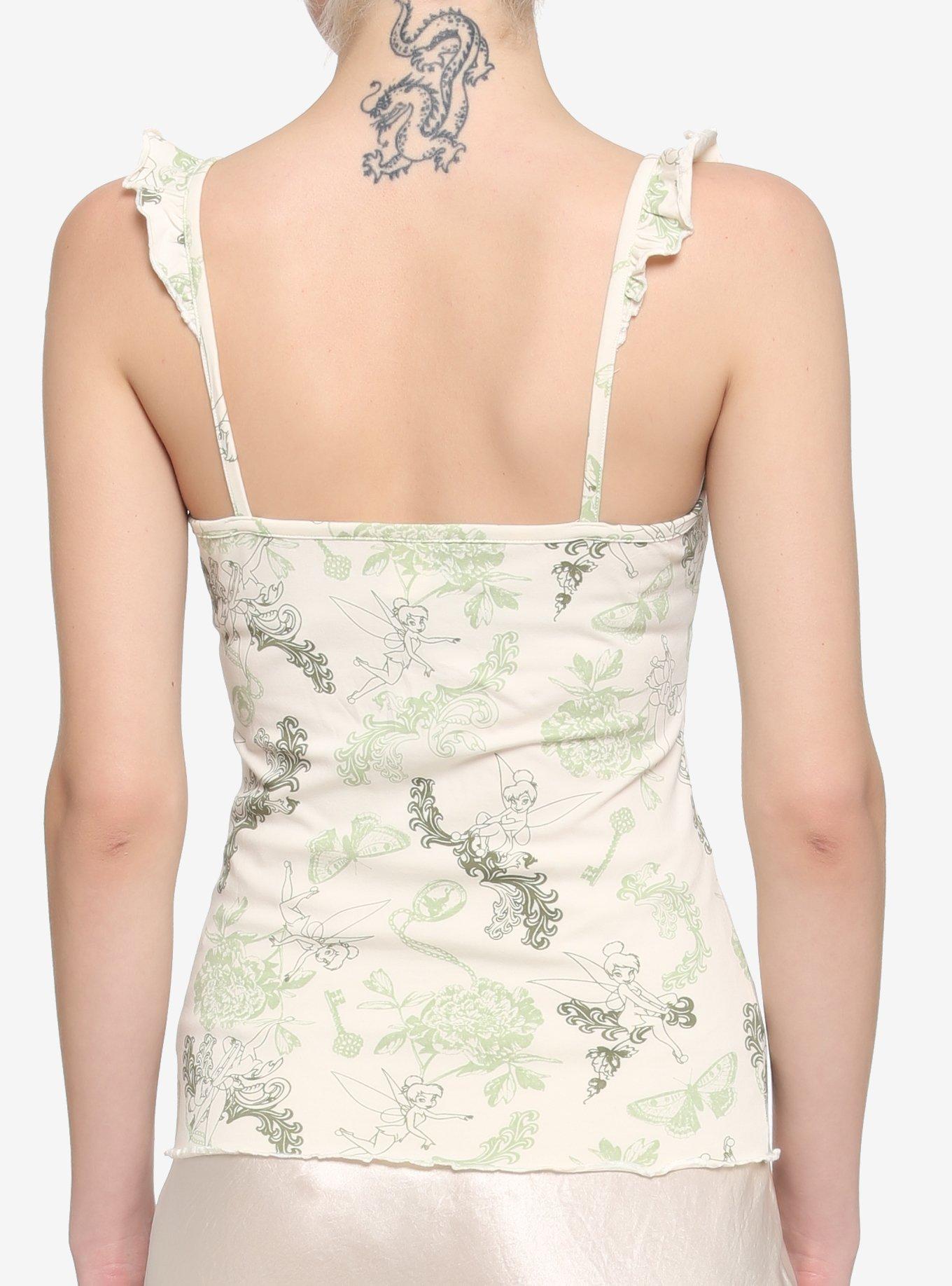 Her Universe Tinker Bell Filigree Tank Top, MULTI, alternate - view 3