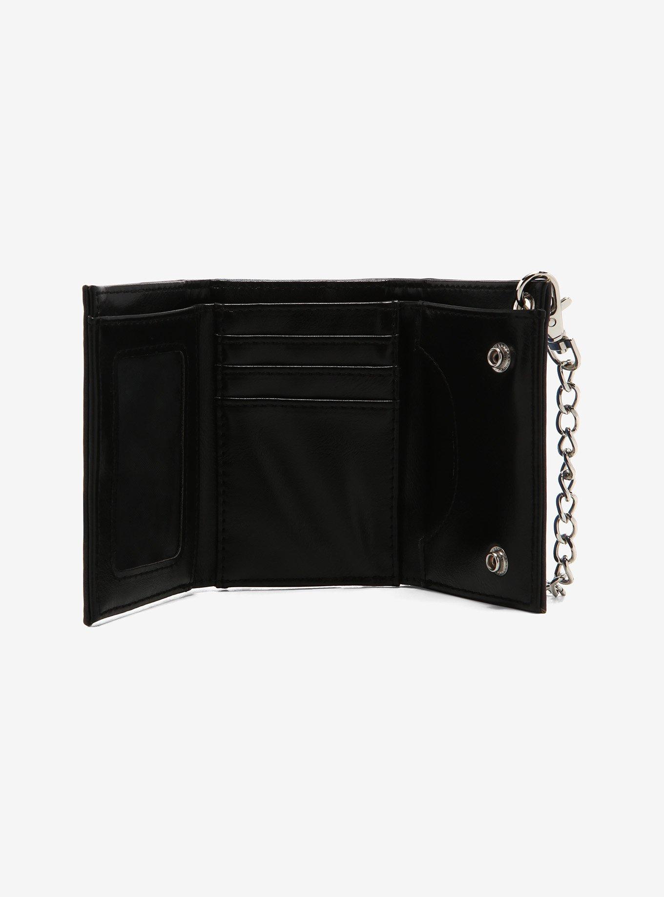 Tokyo Ghoul Kaneki Bats Trifold Chain Wallet, , alternate